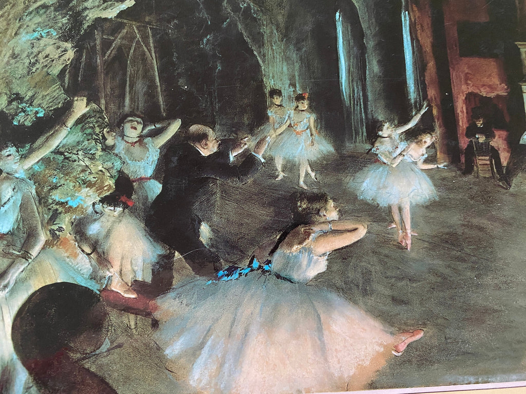 Degas Ballet Dancers Art Book: 1992 Hardcover, Illustrated