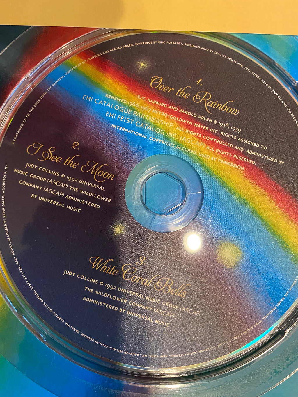 Over the Rainbow (Book and Audio CD) Collins, Judy, Harburg, E.Y.