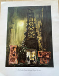 Drilling Research Laboratory, Houston, Texas 1910 - Lithograph