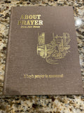 Emma Marr Peterson Childrens Book   About Prayer 1958