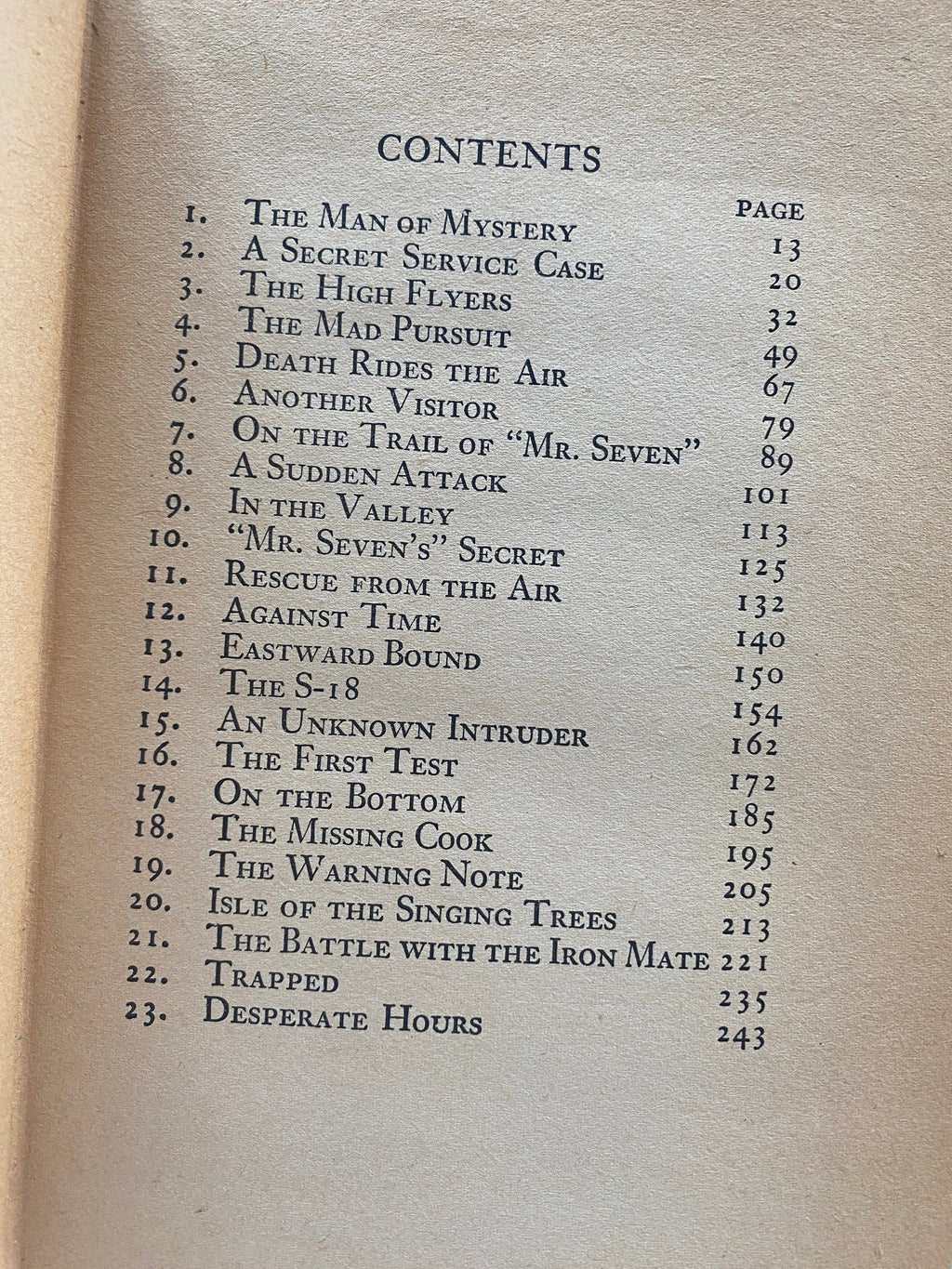 The Treasure Hunt of S-18 by Graham M. Dean FIRST EDITION