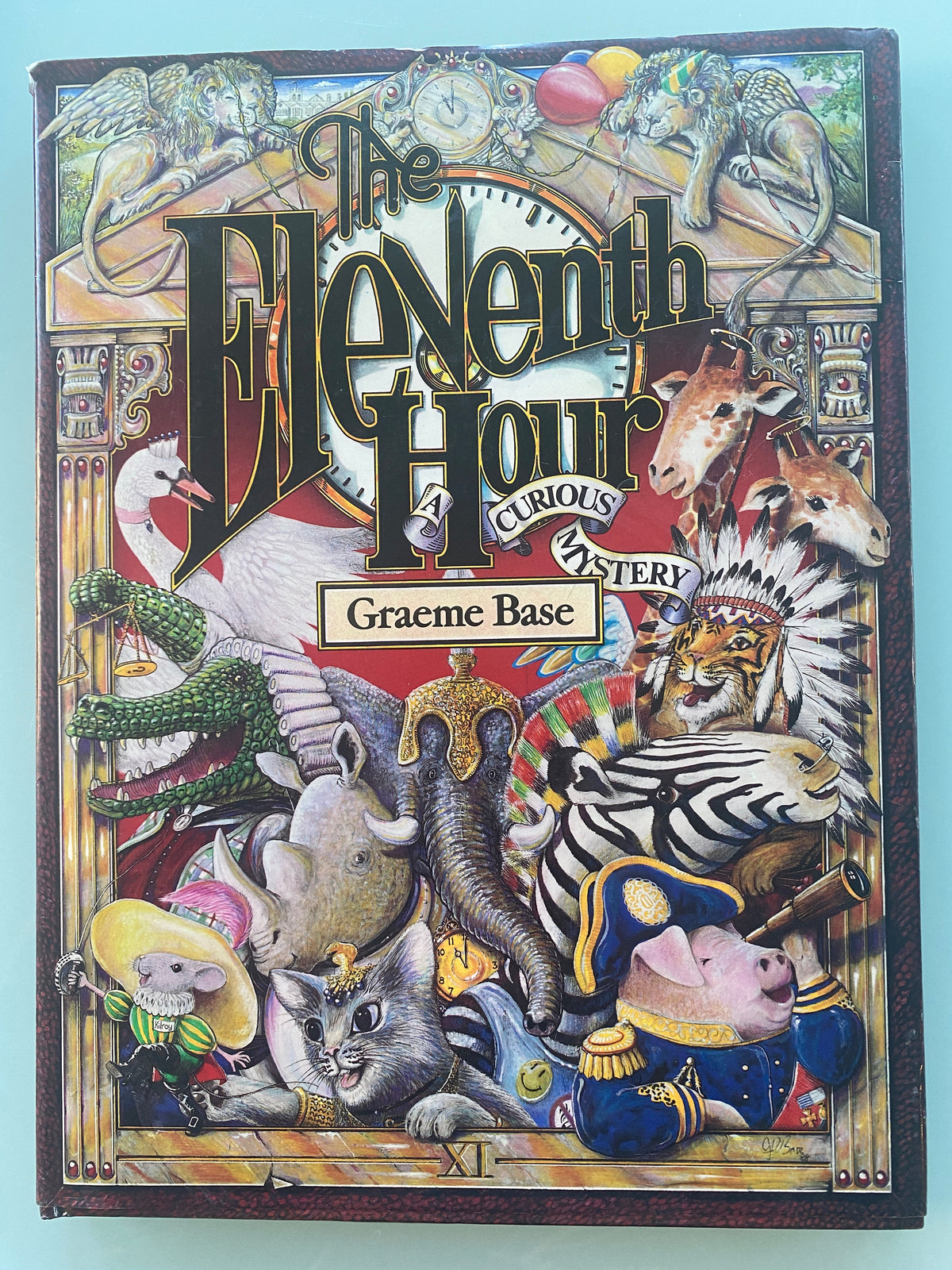 THE ELEVENTH HOUR A Curious Mystery Book by Graeme Base  First edition