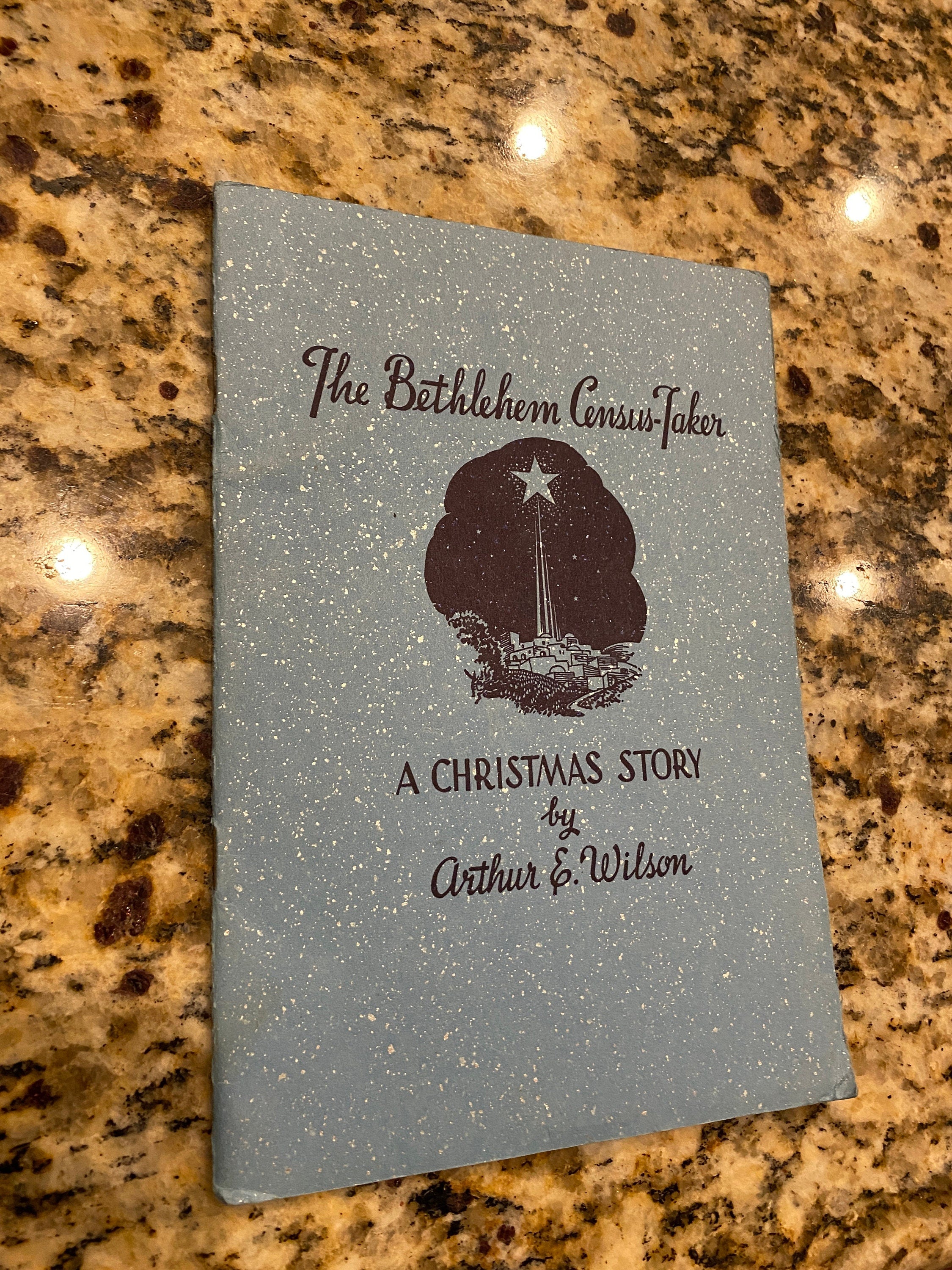 The Bethlehem Census-Taker:  Arthur E Wilson  ** Signed **  1942