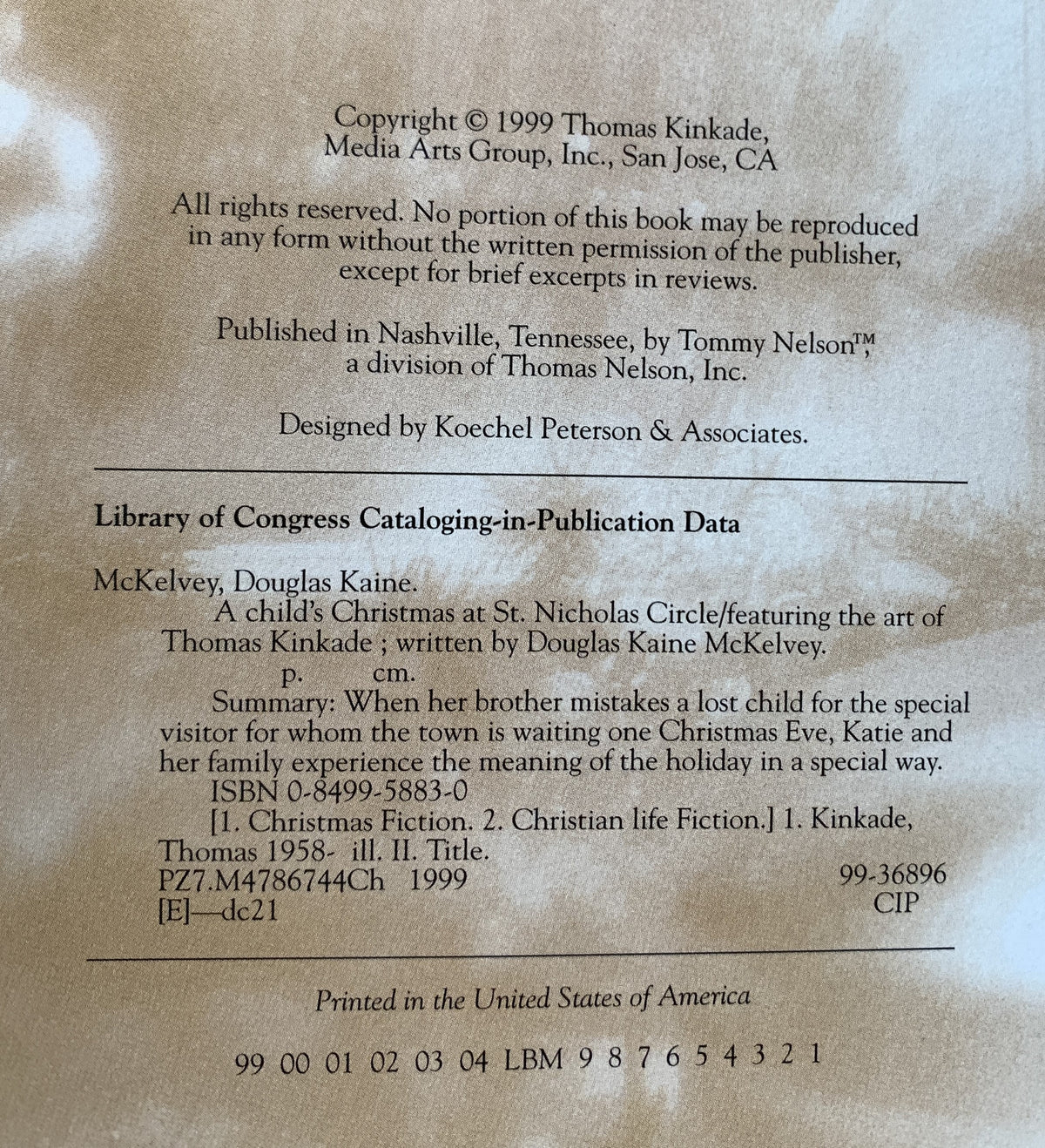 A Child's Christmas at St. Nicolas Circle - 1999 handpicked