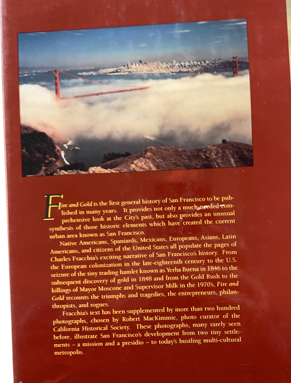 Fire and Gold - The San Francisco Story - 1898 - Second Edition Book