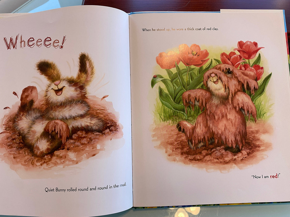 Quiet Bunny's Many Colors, Lisa McCue, Children's Board Book