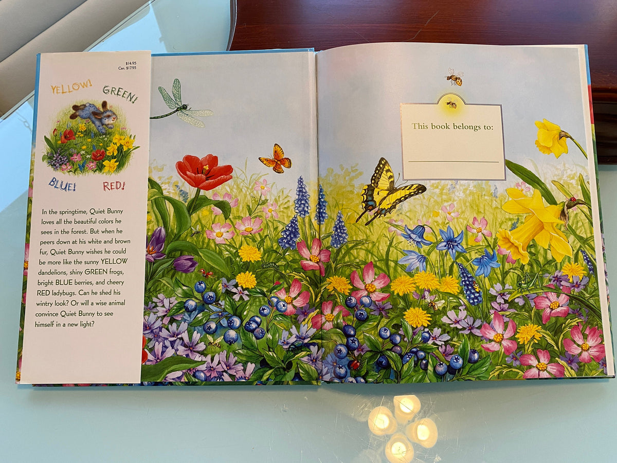Quiet Bunny's Many Colors, Lisa McCue, Children's Board Book