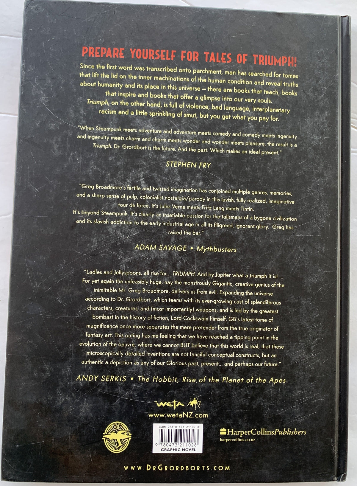 Triumph - Dr. Gordbort - Unnecassary Violent Tales  **  First Publication  **