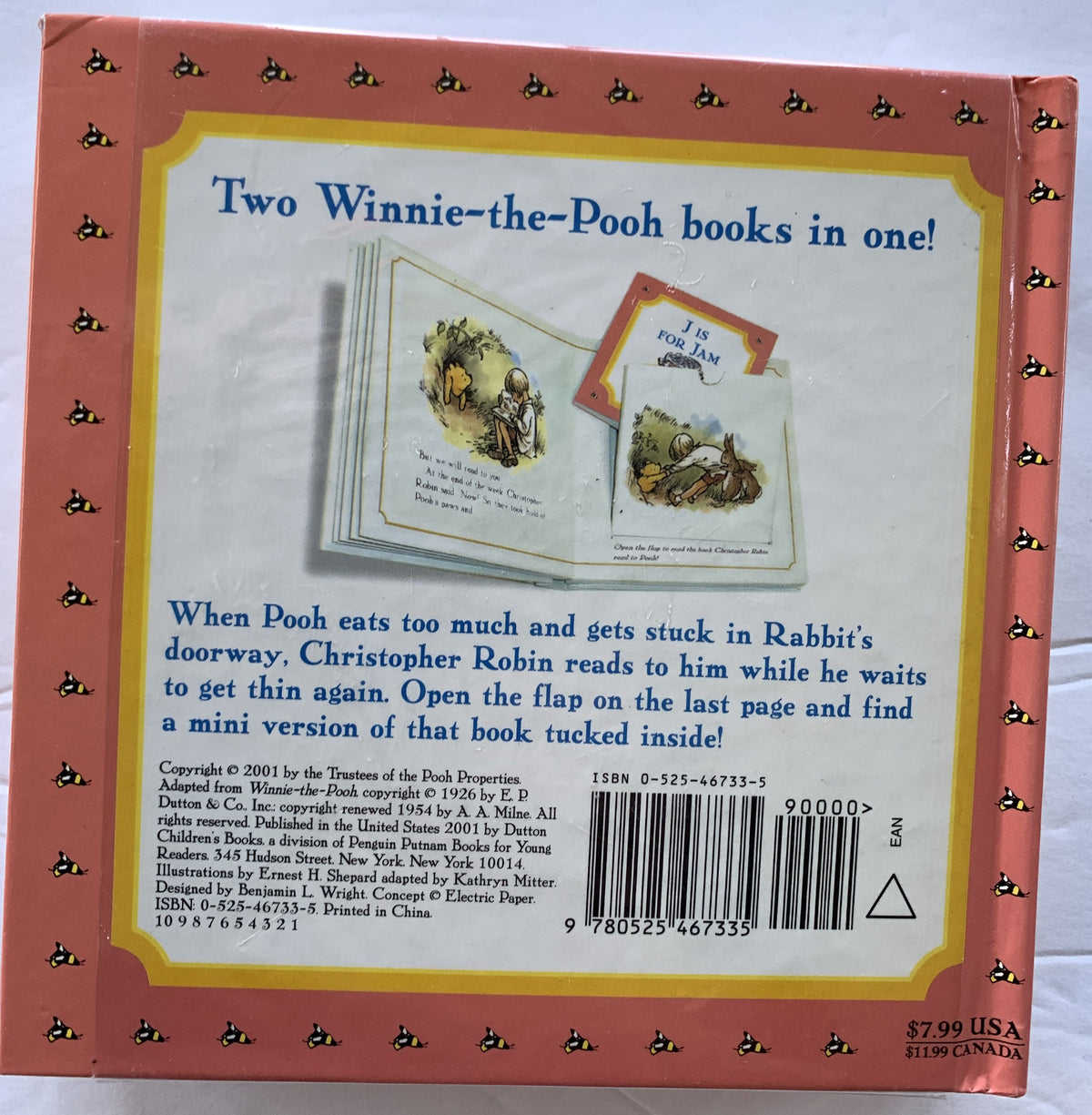 Pooh Goes Visiting - Book-in-a-book - 2001