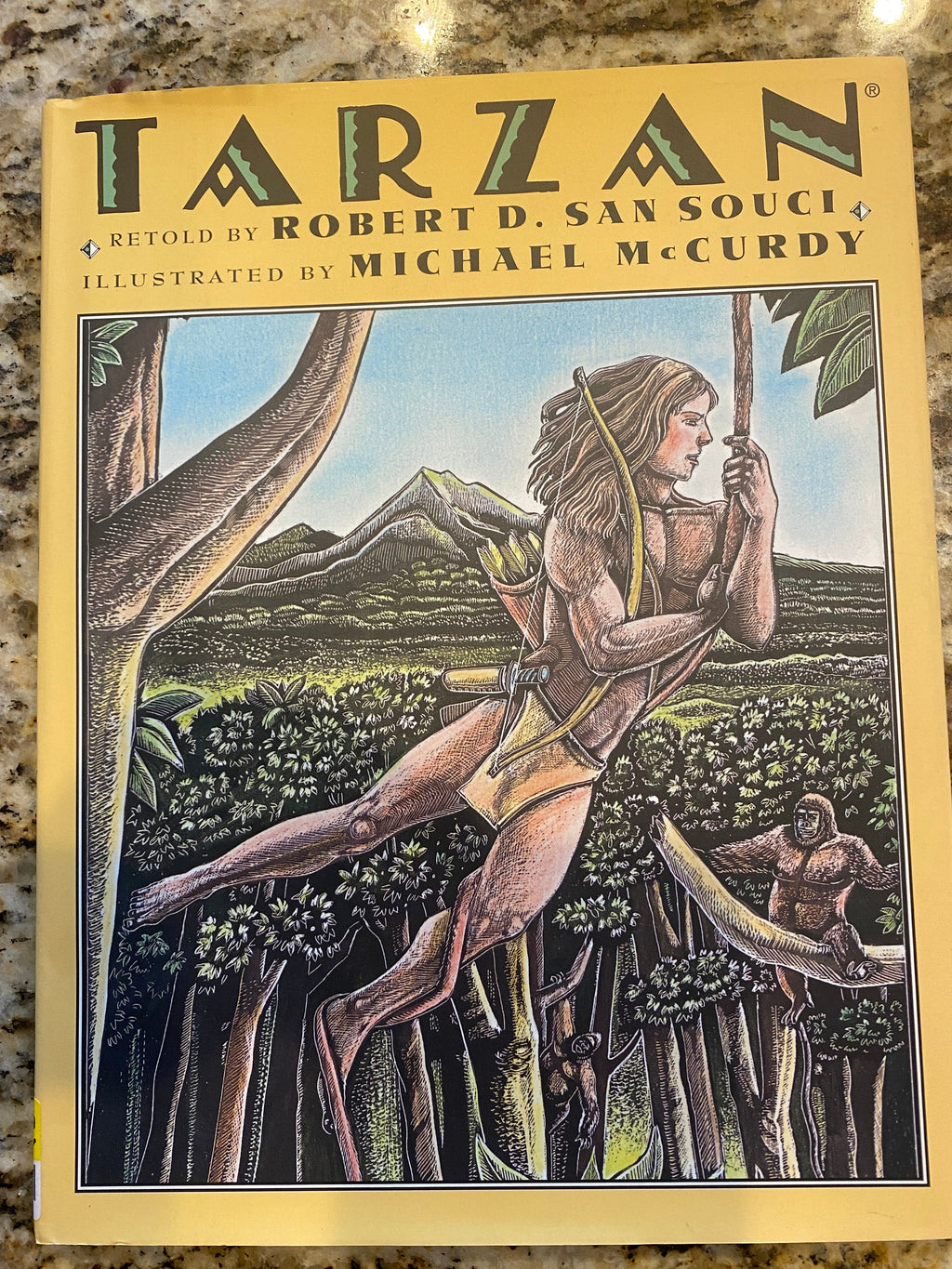 TARZAN:  San Souci, Robert D.  ** First Edition **