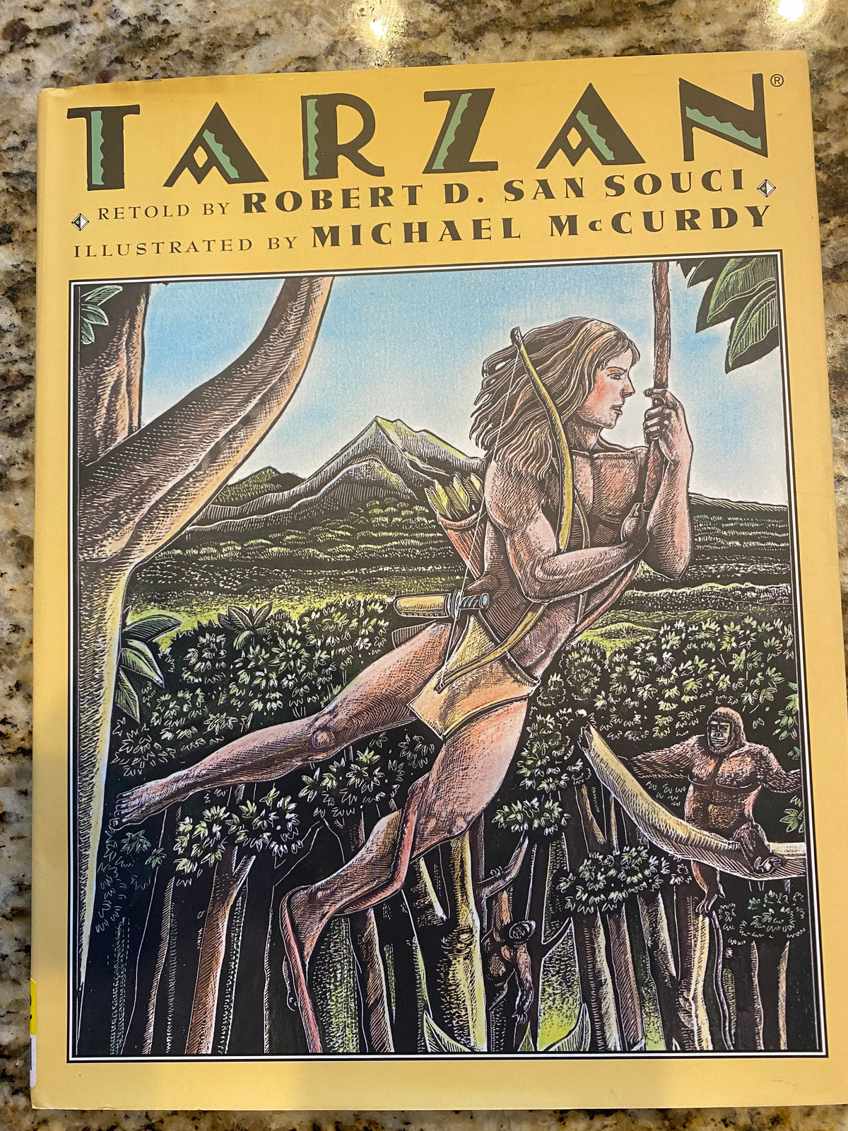 TARZAN:  San Souci, Robert D.  ** First Edition **
