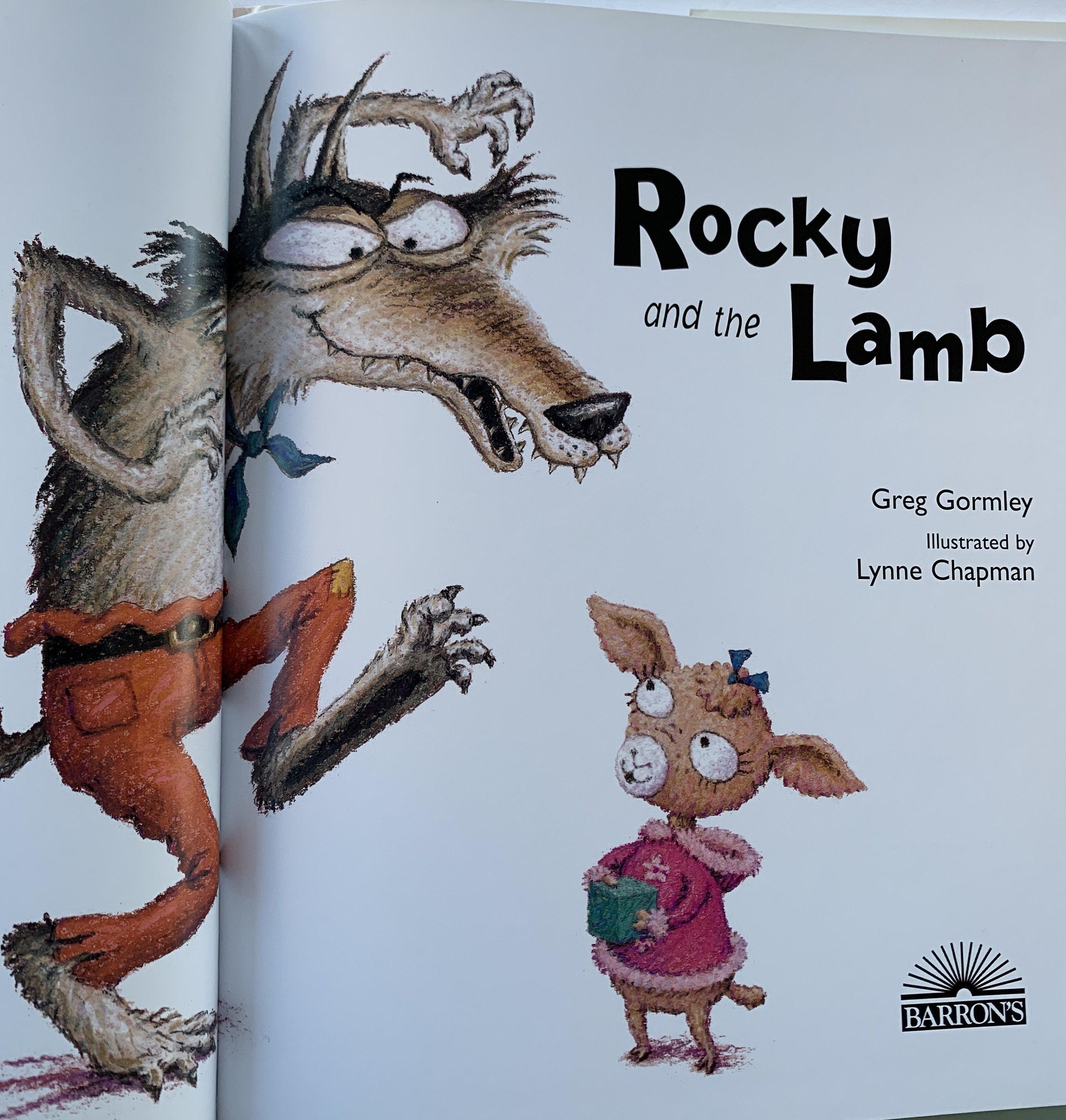 Rocky and the Lamb - Greg Gormley - Children's Book  **  First Edition  **