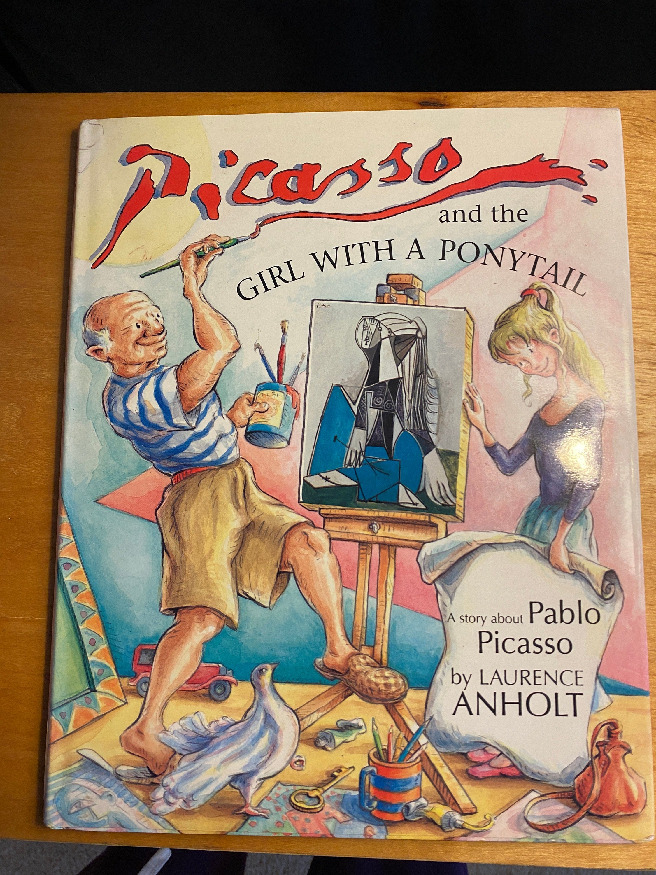 Picasso and the Girl with a Ponytail, Children's Art Book