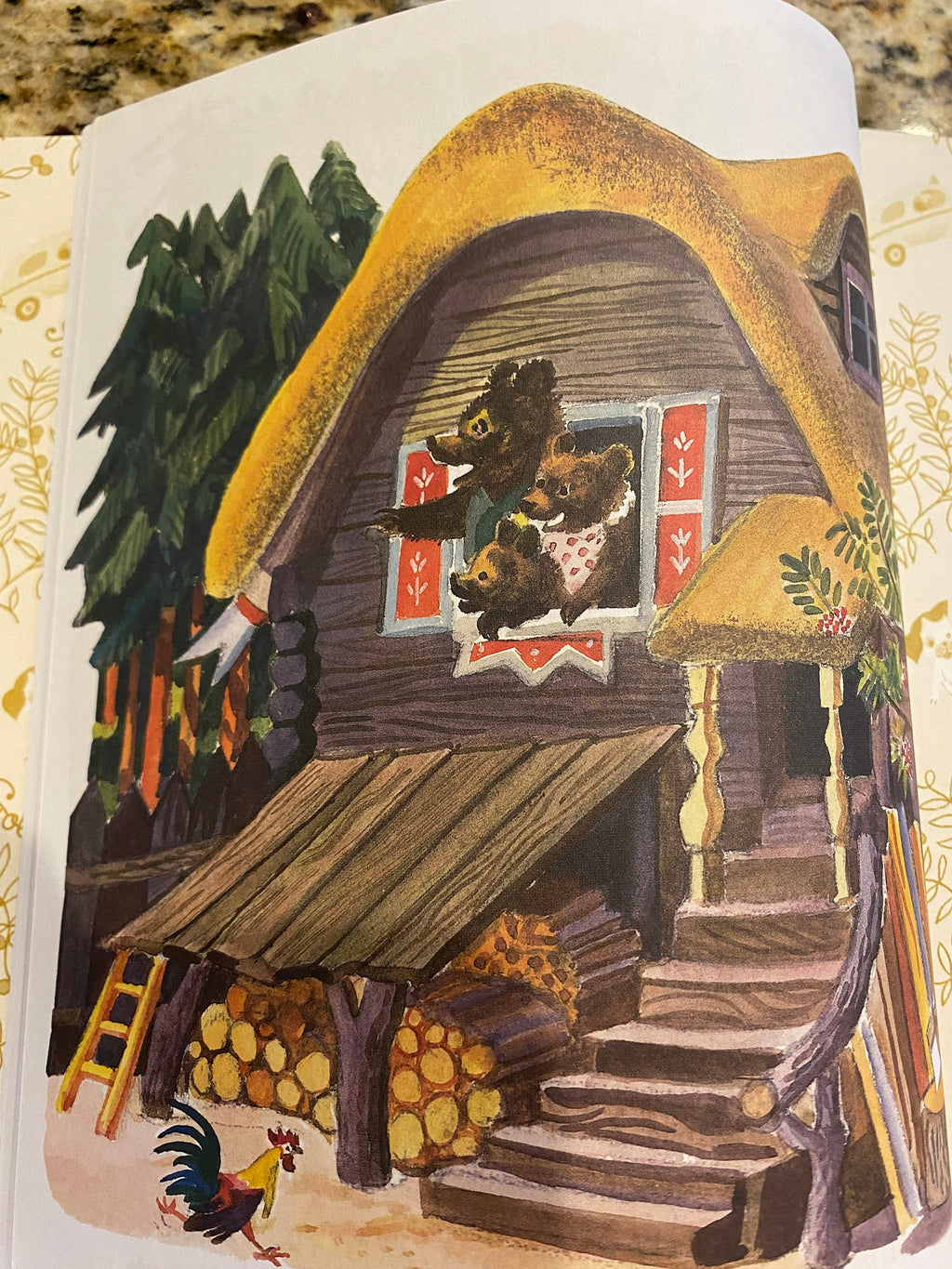 THE THREE BEARS F Rojankovsky illustrator by Published by Golden press, 1966