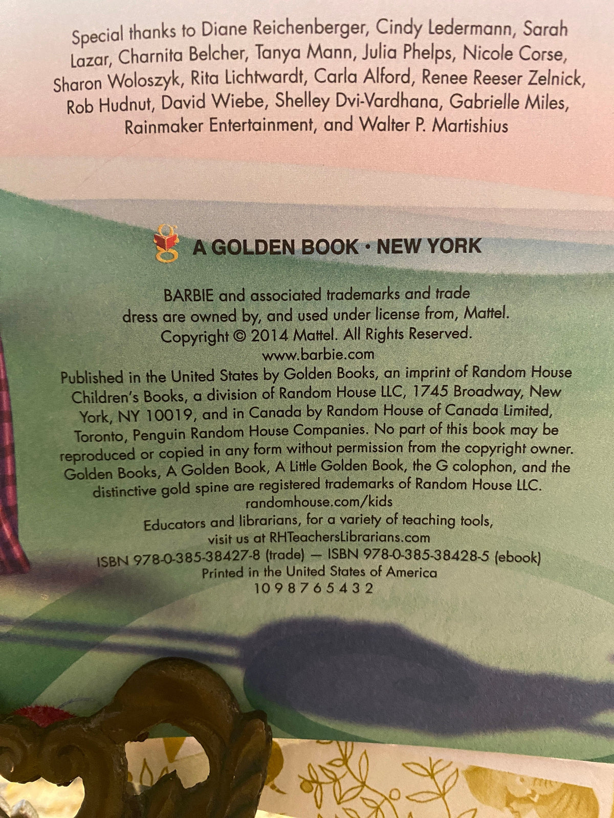 babrbie little golden book
