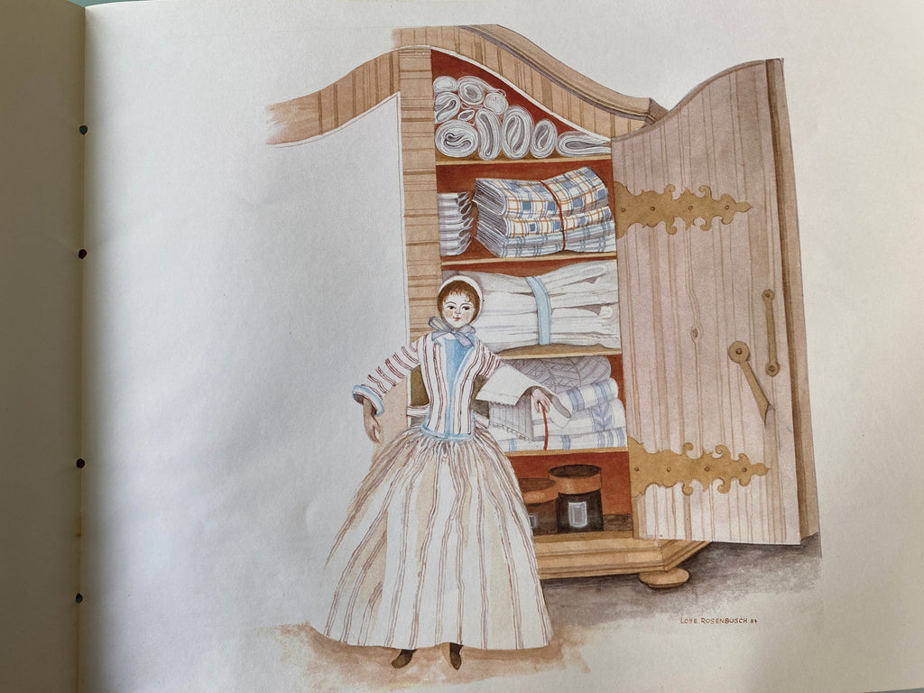 Lotte Rosenbusch Doll Book: 12 Images Ulm Museum Softcover (1985)