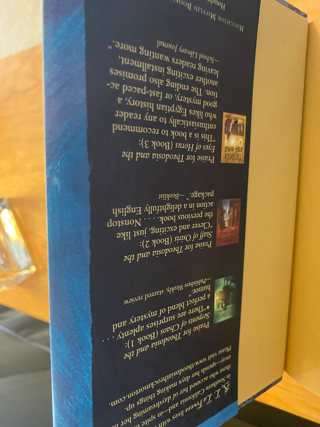 Theodosia And The Last Pharaoh (the Theodosia Series) Easy To Carry for travel