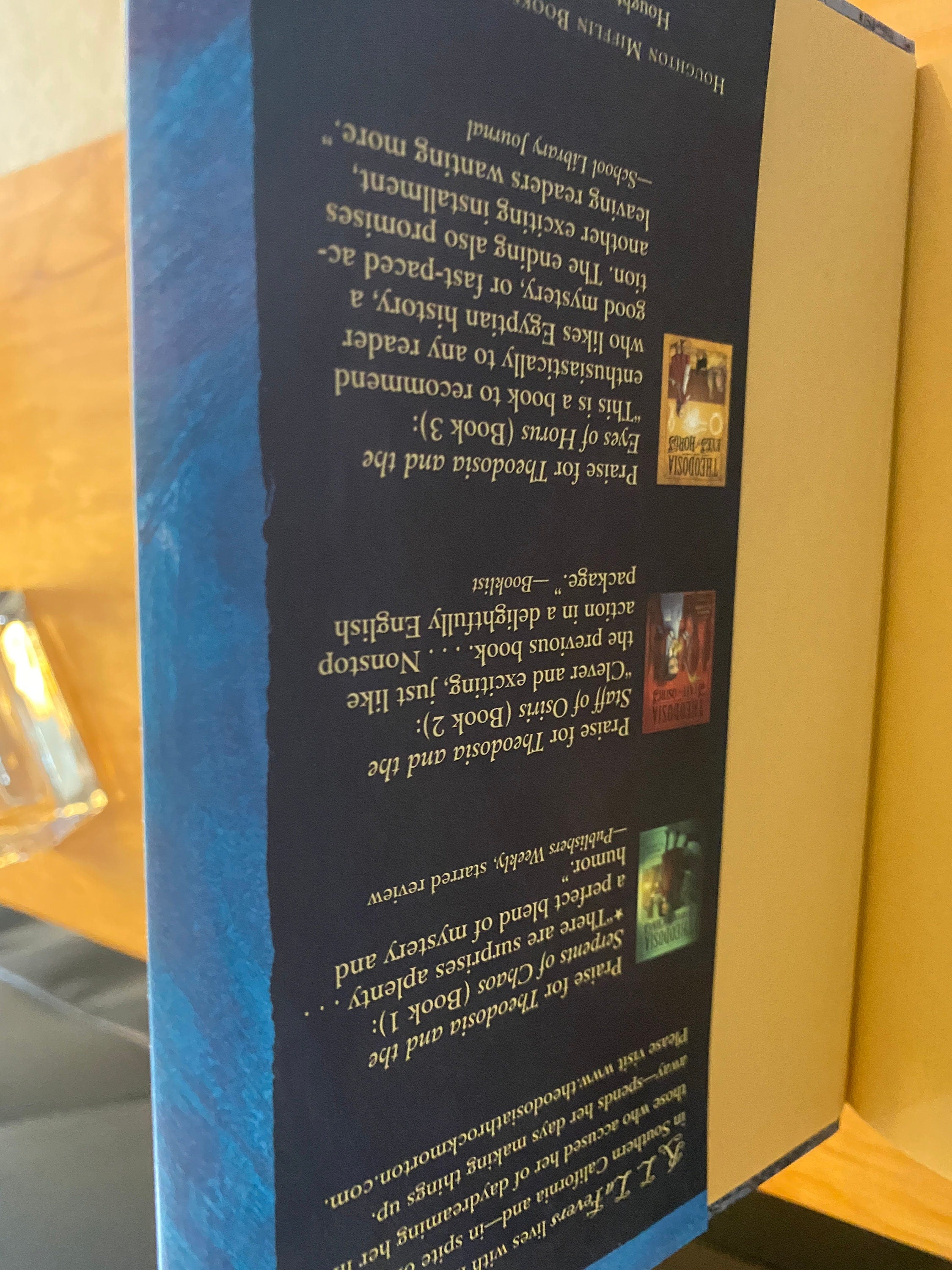 Theodosia And The Last Pharaoh (the Theodosia Series) Easy To Carry for travel