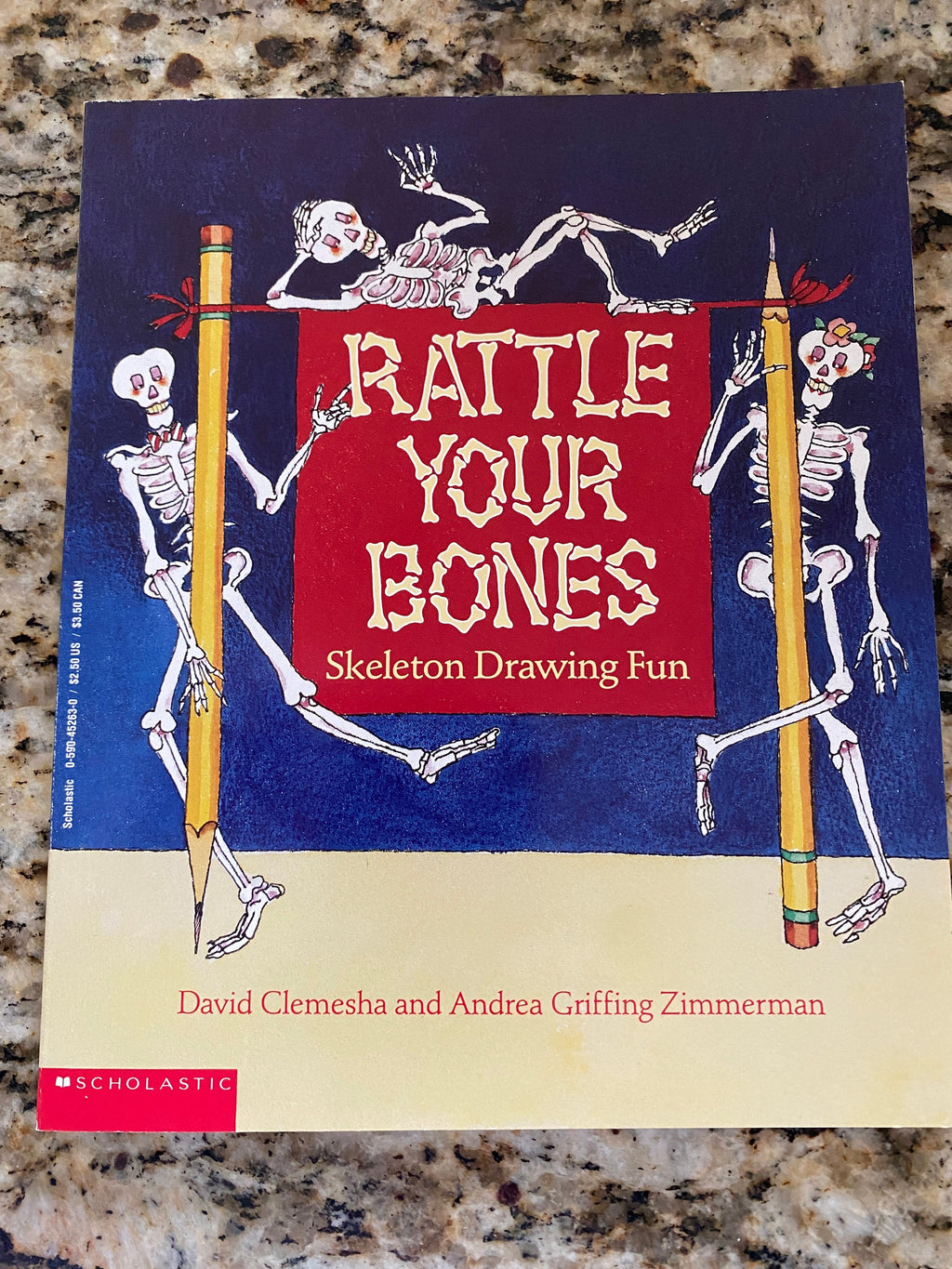 Rattle Your Bones: Skeleton Drawing Fun, 1992 Paperback