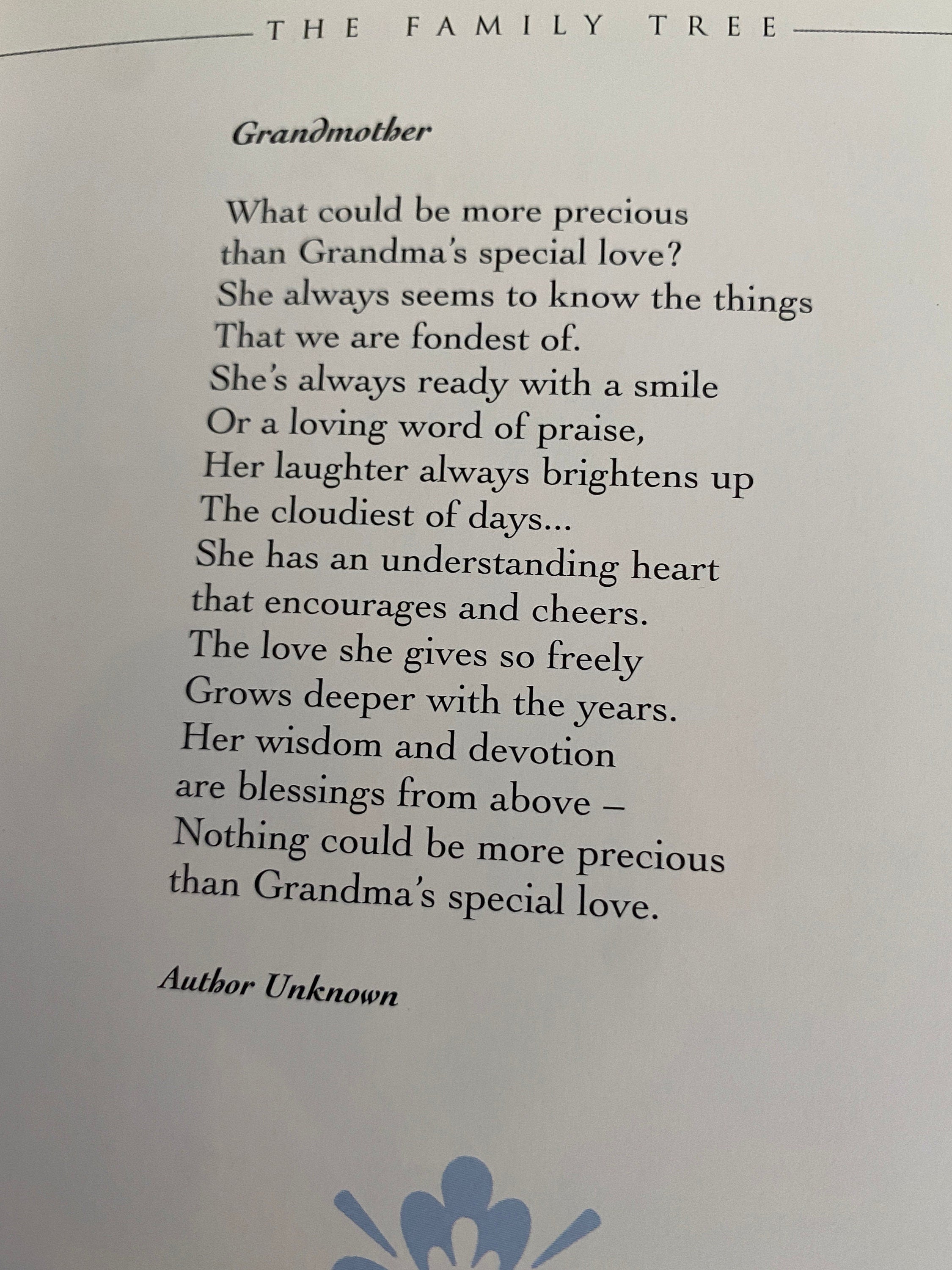 Poems for Grandmothers Victoria Lyle Book MOTHERS DAY GIFT