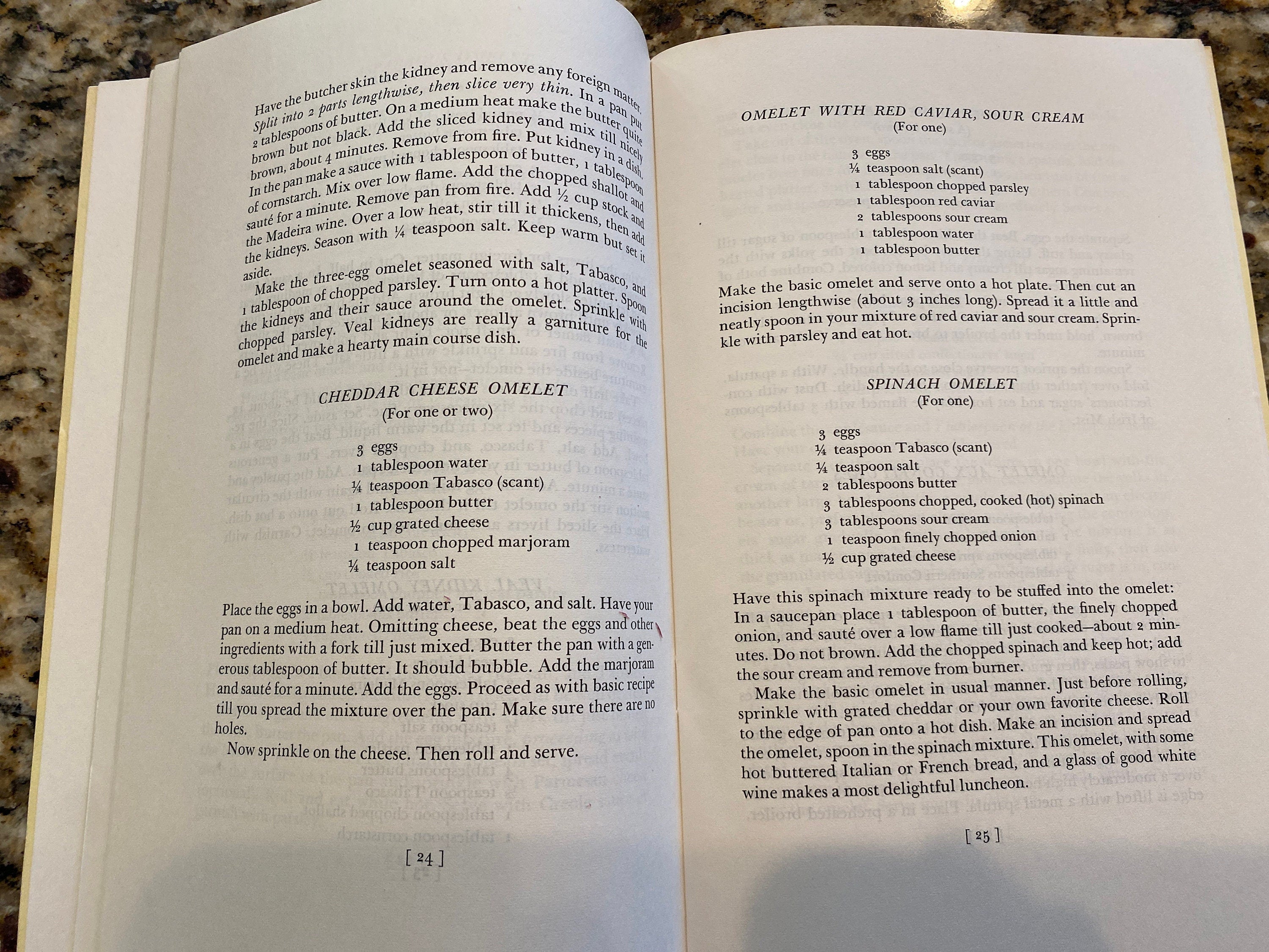Title: Omelets, Crepes, and other Recipes  Rudolph Stanish 1970