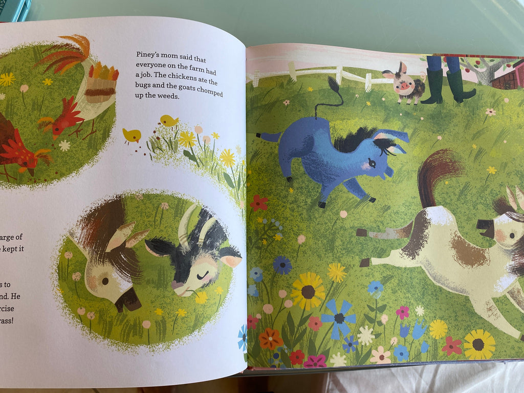 Piney the Goat Nanny tells the true story:  Leanna Lauricella