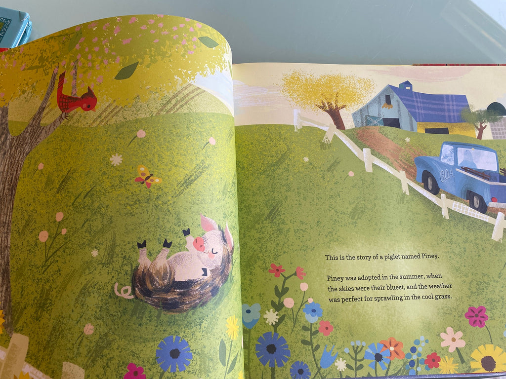 Piney the Goat Nanny tells the true story:  Leanna Lauricella