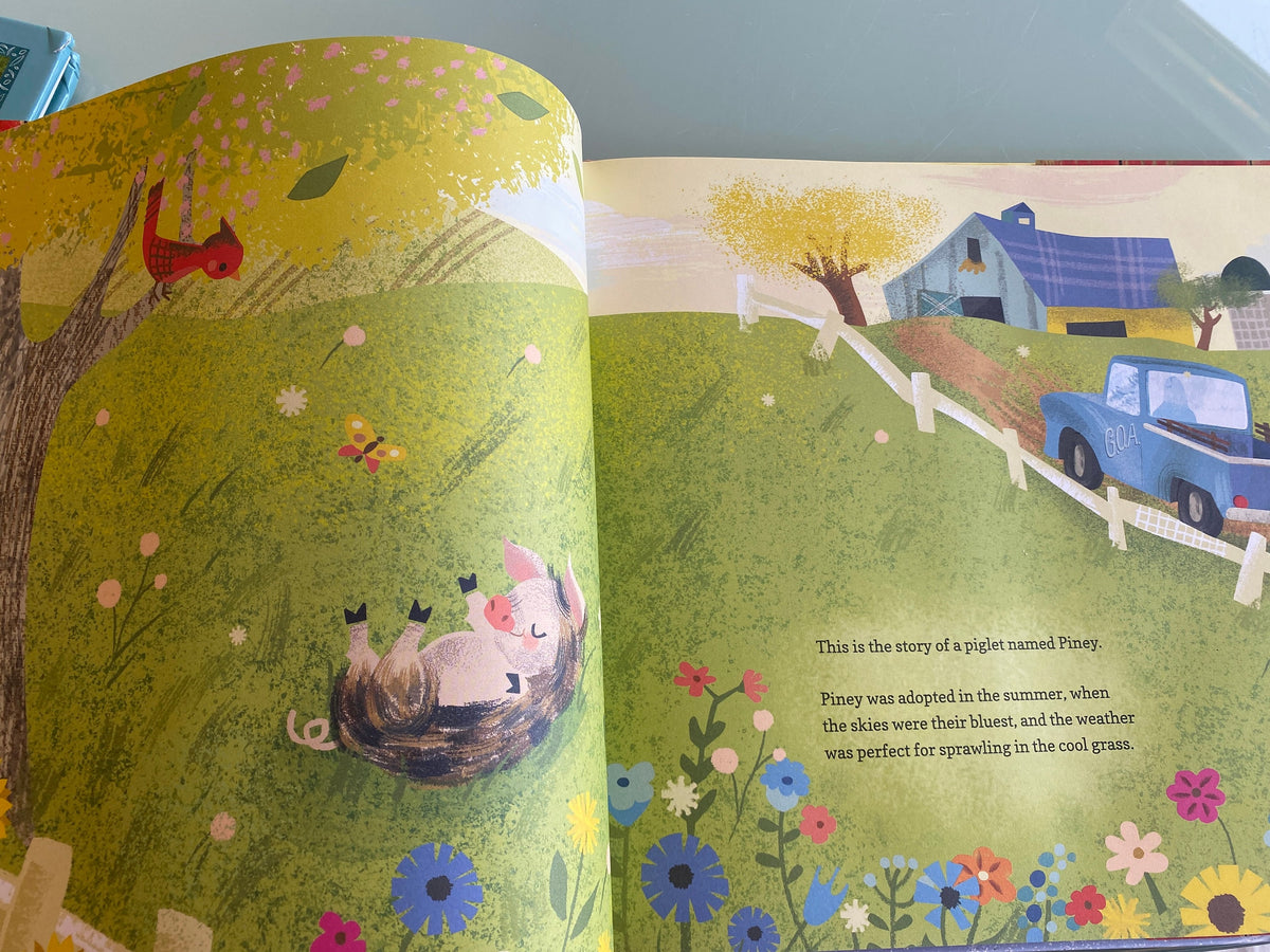Piney the Goat Nanny tells the true story:  Leanna Lauricella