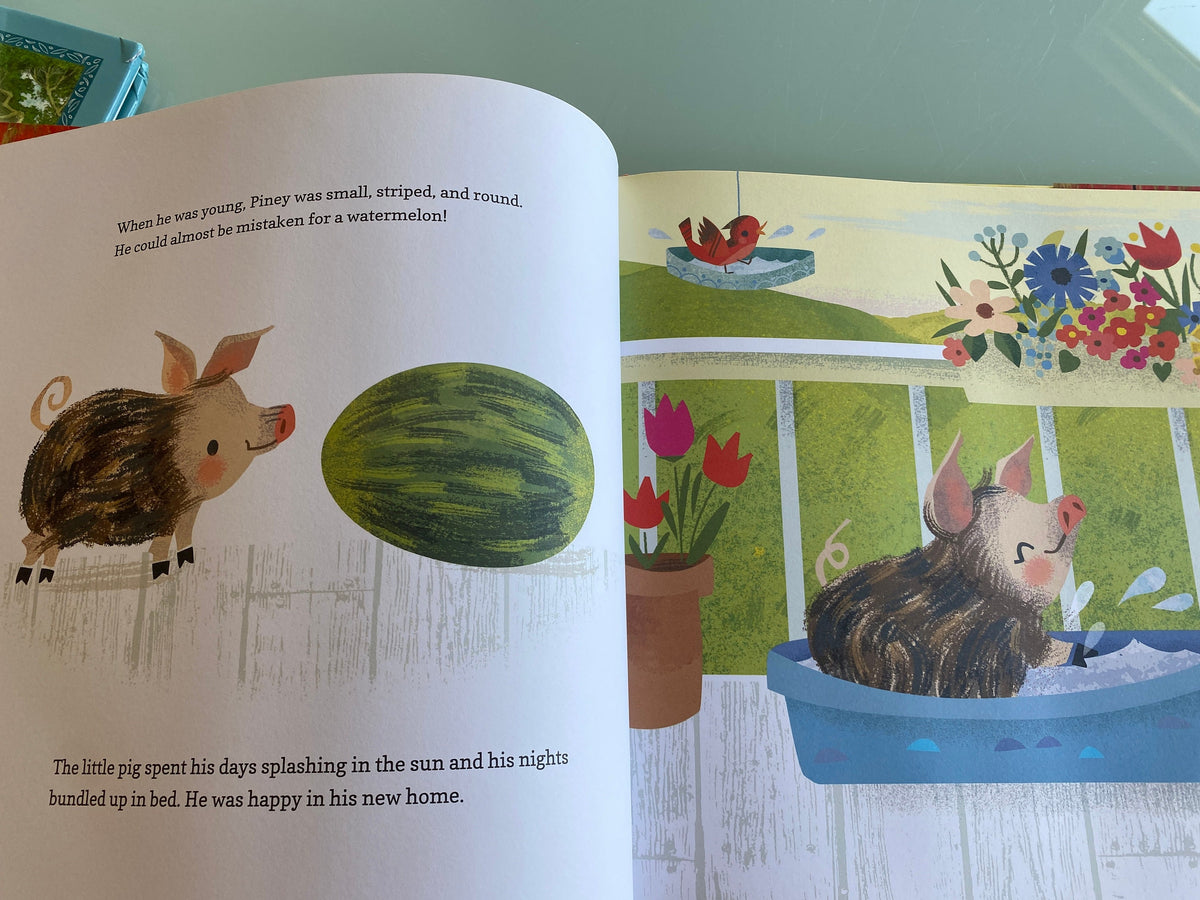 Piney the Goat Nanny tells the true story:  Leanna Lauricella