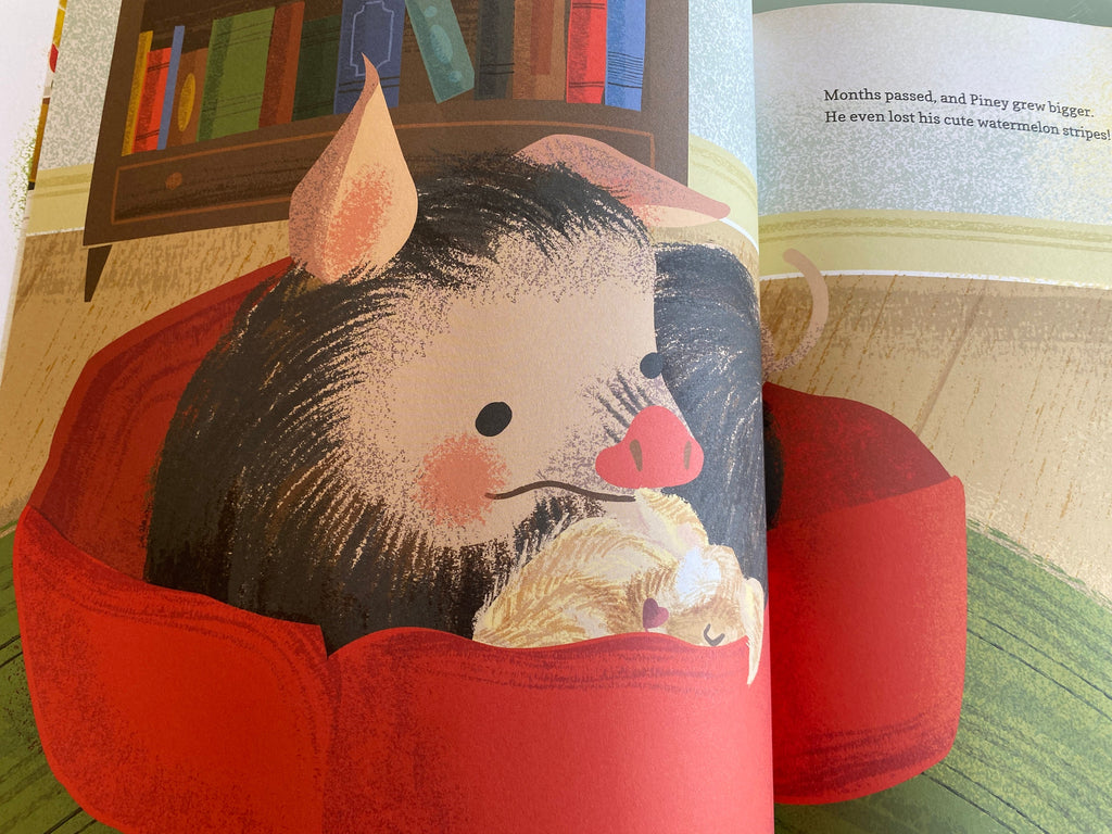 Piney the Goat Nanny tells the true story:  Leanna Lauricella
