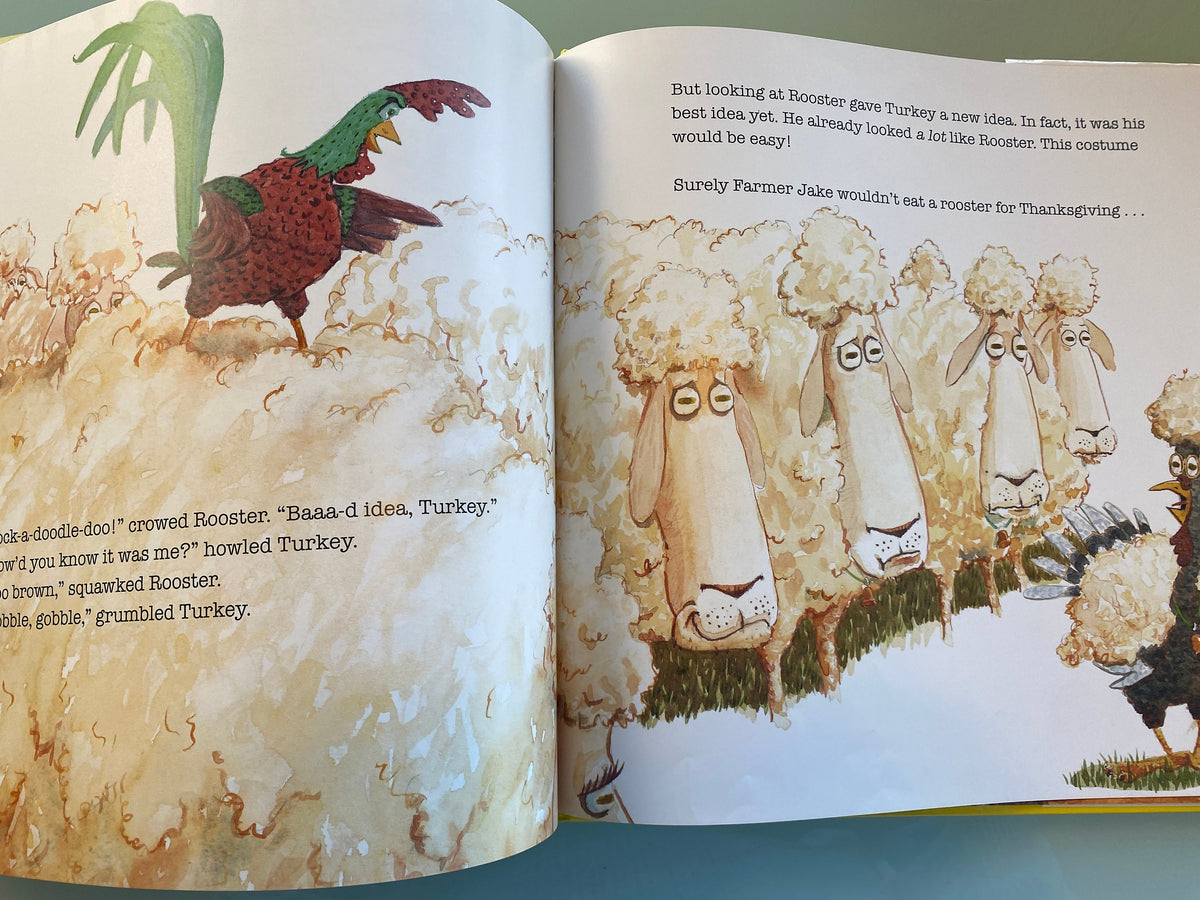 Turkey Trouble Wendi Silvano Humorous Thanksgiving Dinner BOOK