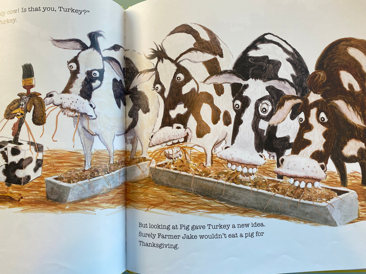 Turkey Trouble Wendi Silvano Humorous Thanksgiving Dinner BOOK