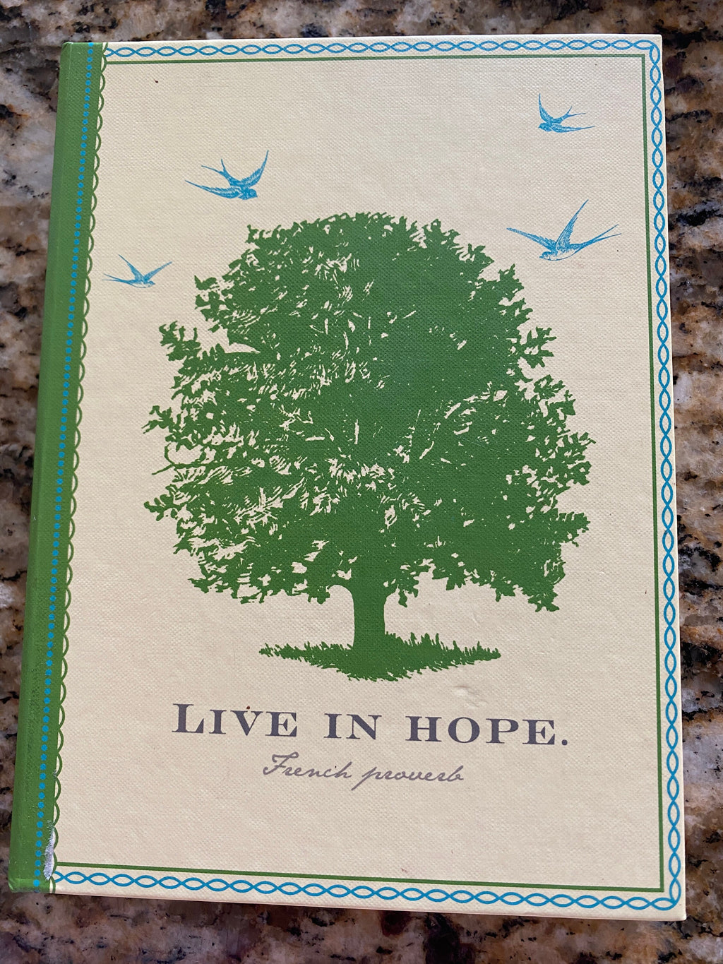live in hope french proverb book