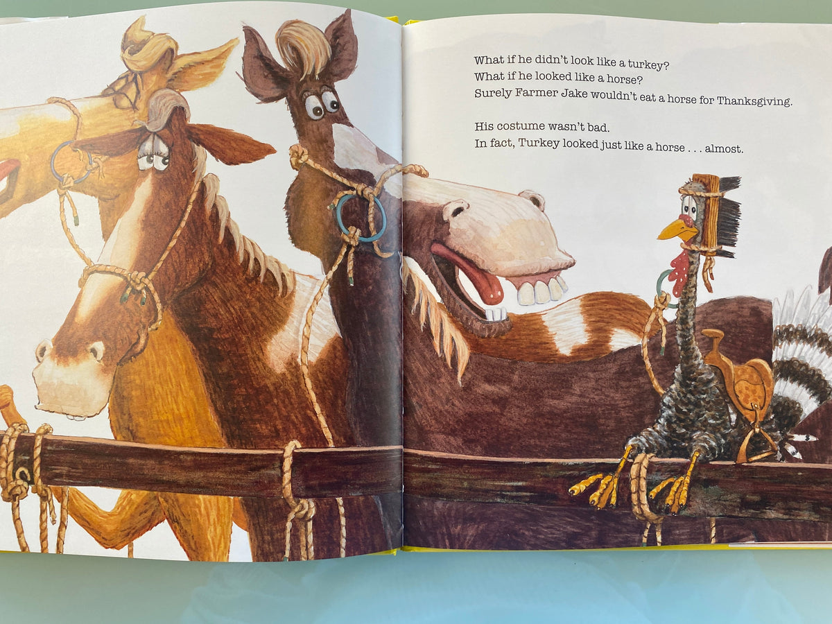Turkey Trouble Wendi Silvano Humorous Thanksgiving Dinner BOOK