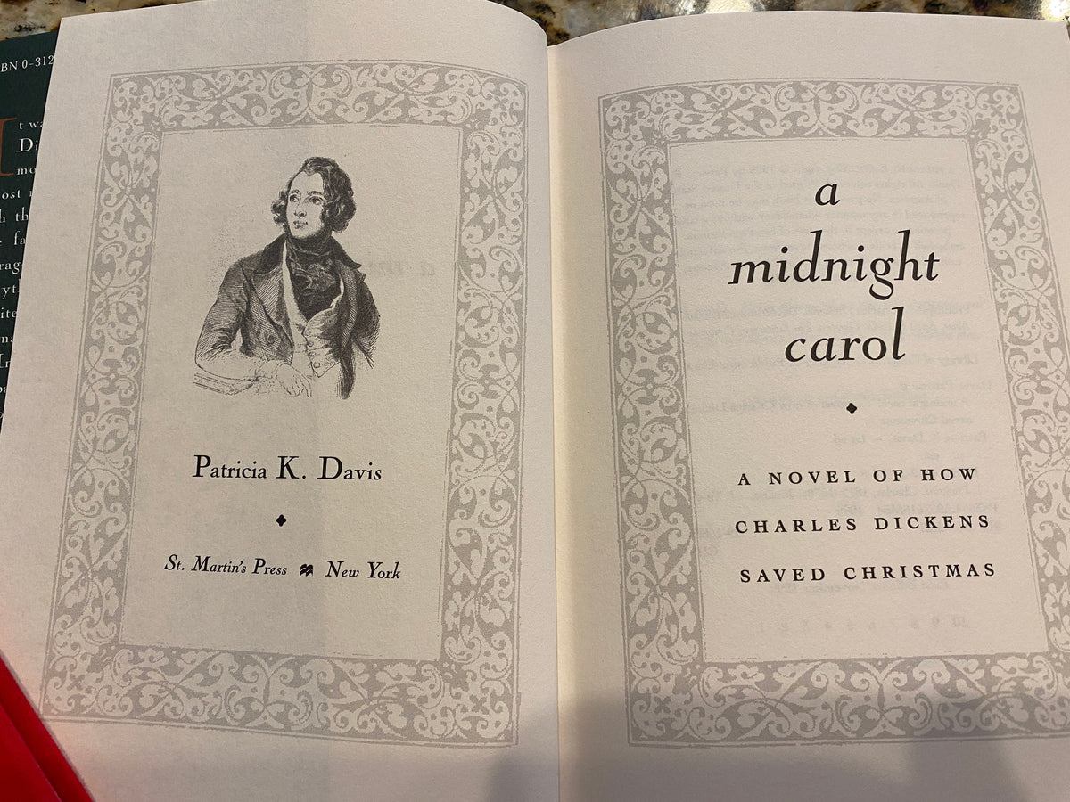 A Midnight Carol: Charles Dickens Christmas Novel, First Edition