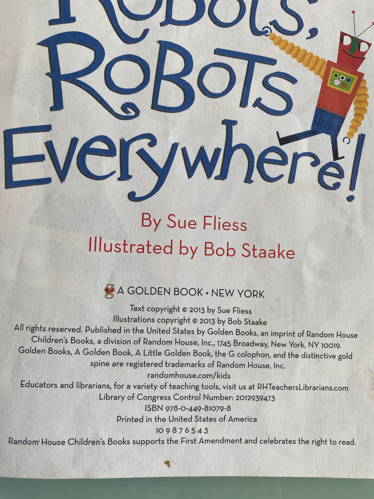 Robots, Robots Everywhere! Little Golden Book