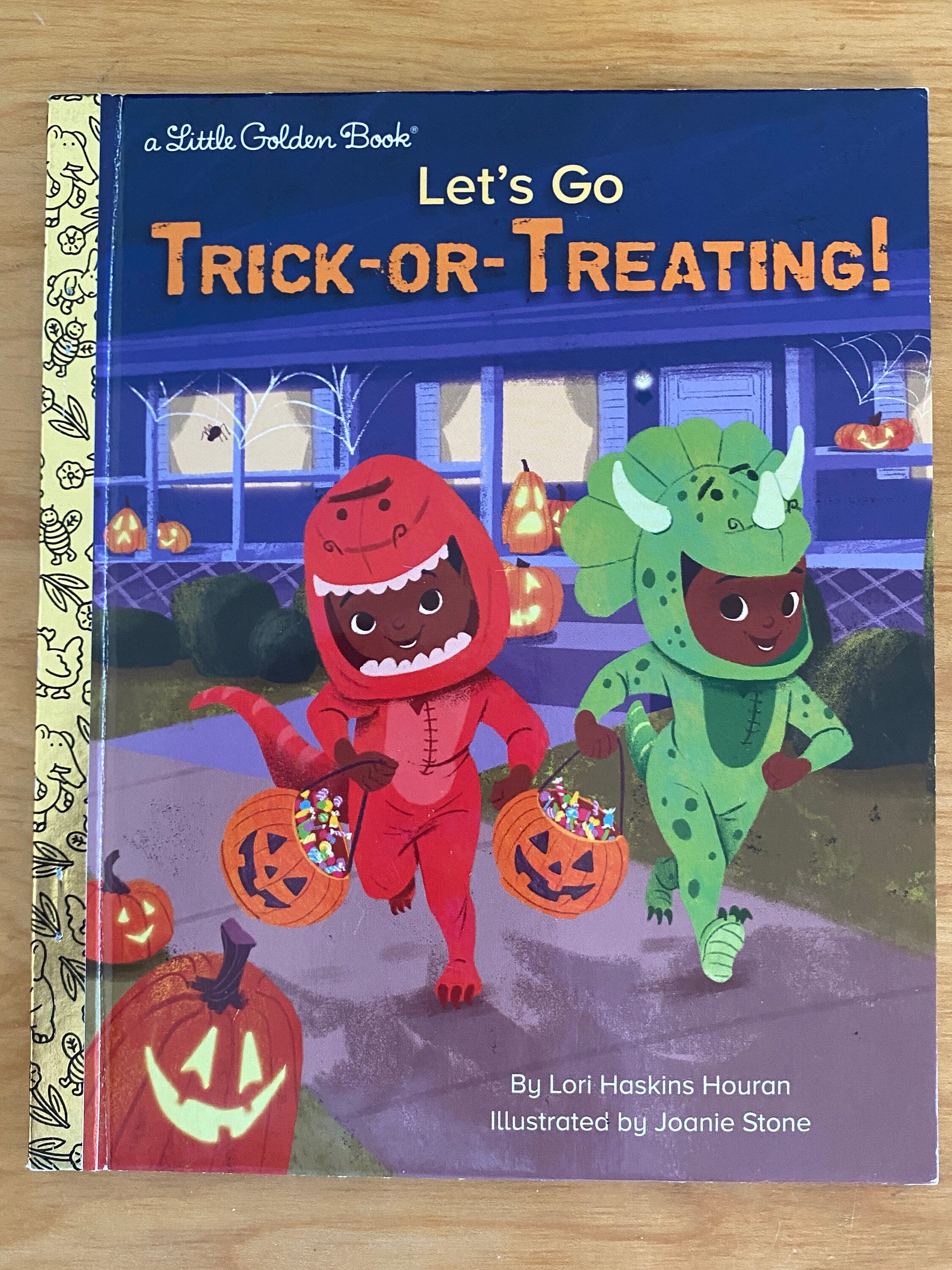 Let's Go Trick-or-Treating! Little Golden Book, Halloween Hardcover