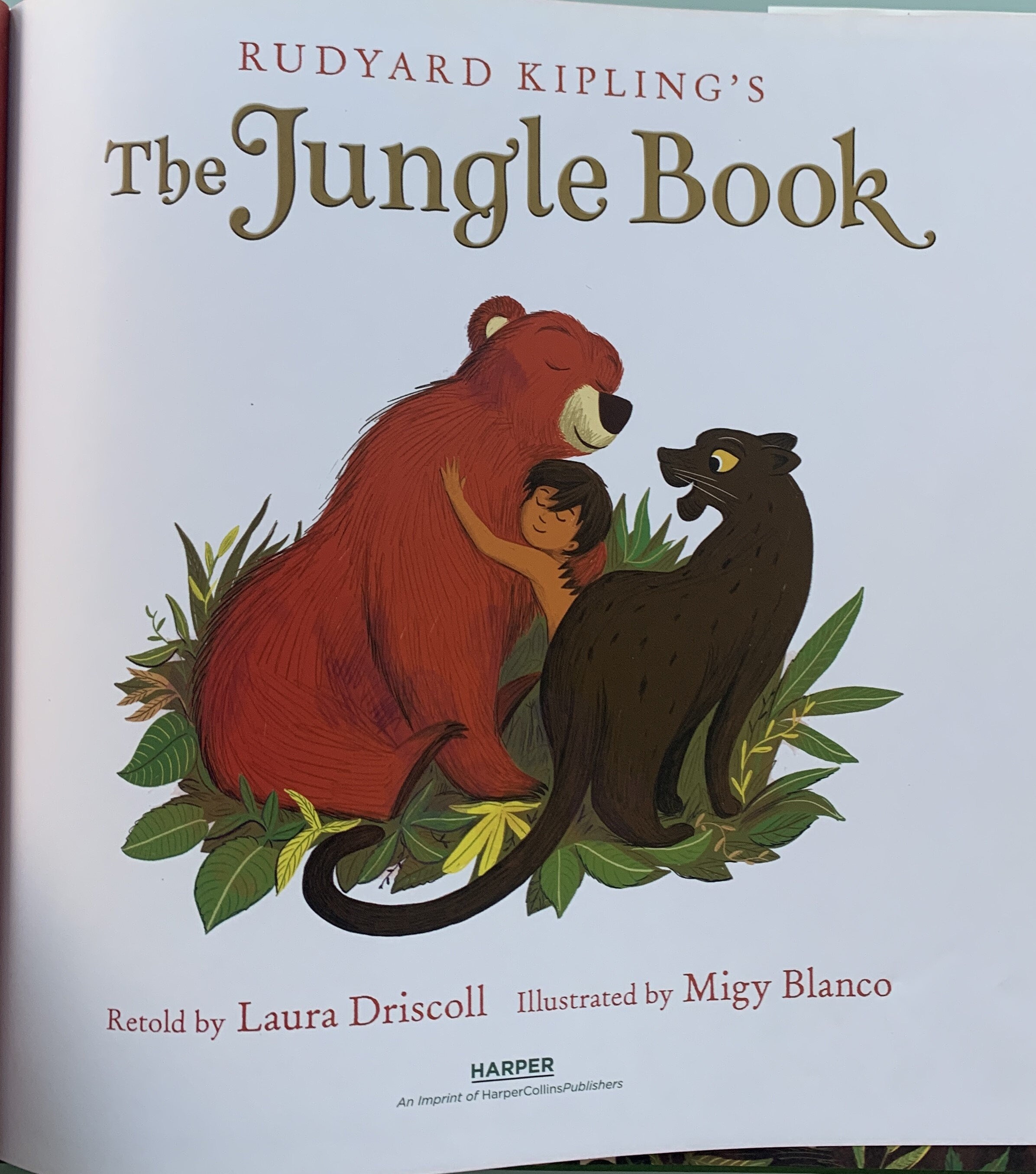 The Jungle Book - Ruyard Kipling    -   First Edition 2019