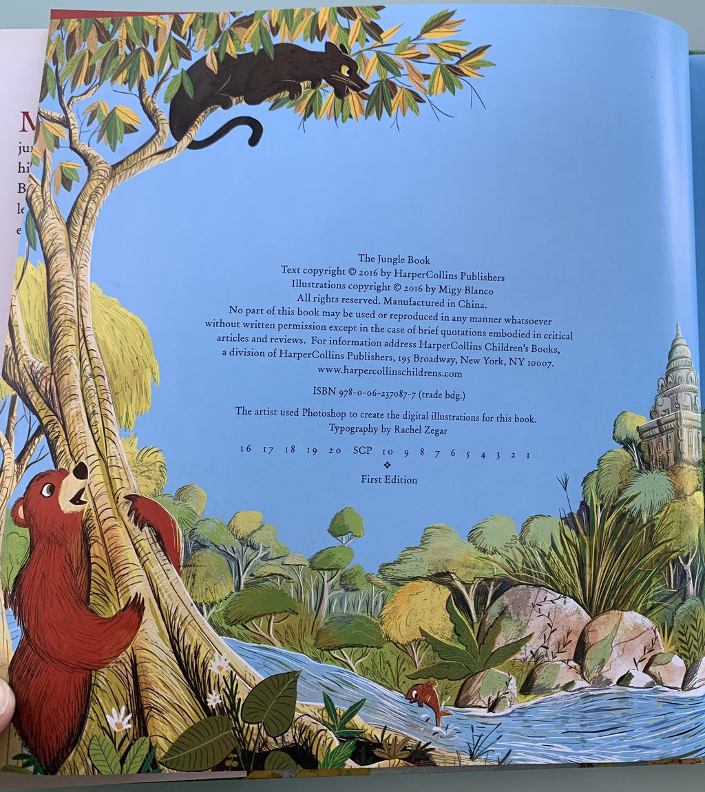 The Jungle Book - Ruyard Kipling    -   First Edition 2019