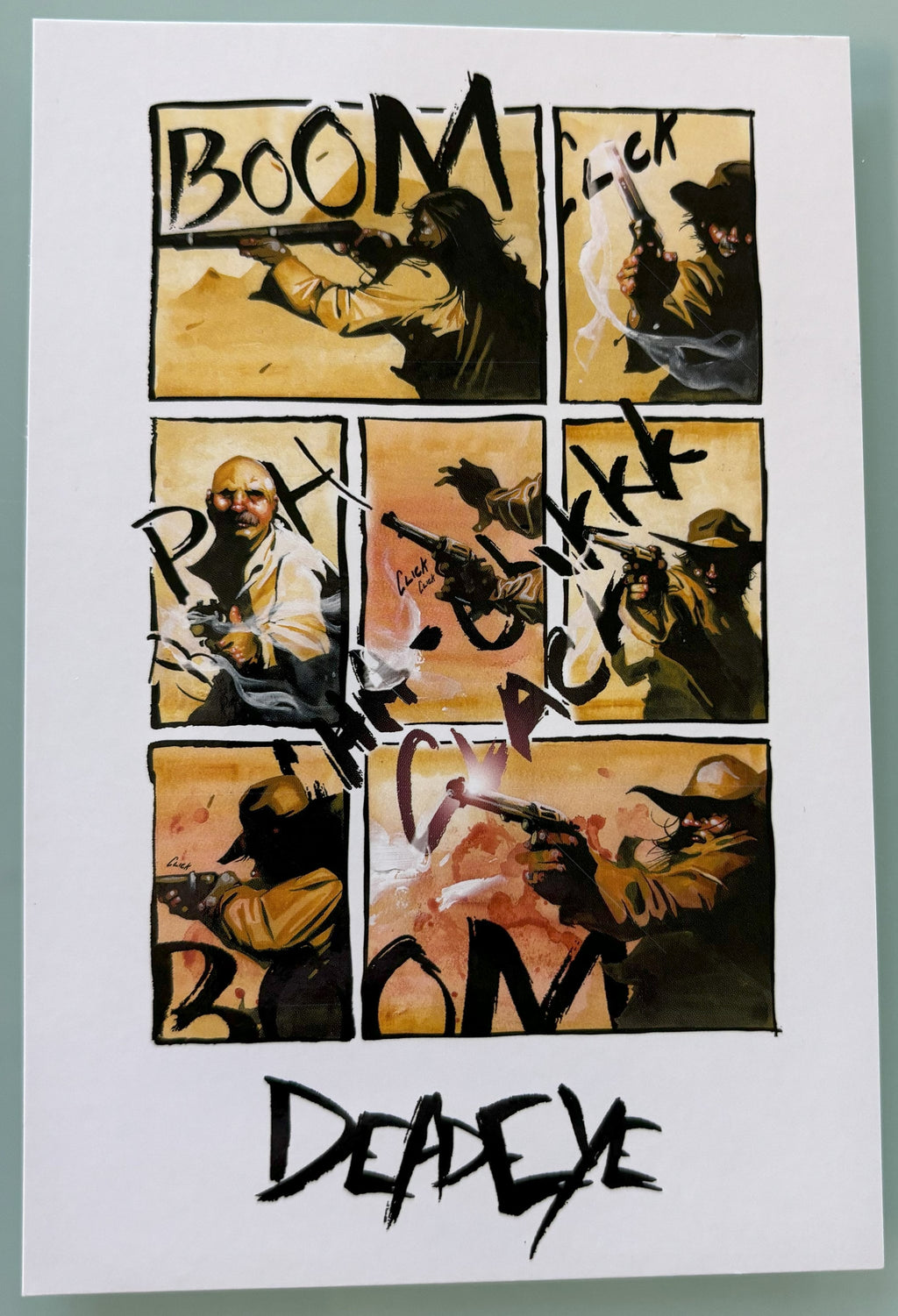 Deadeye Issue 1 - by Damian Wassel - **  Limited Edition Rare  **