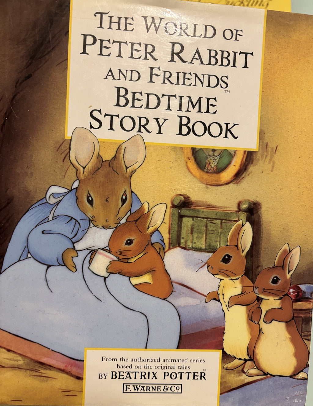 The World of Peter Rabbit and Friends - Bedtime Story Book - Beatrix Potter - 1st Edition 1994
