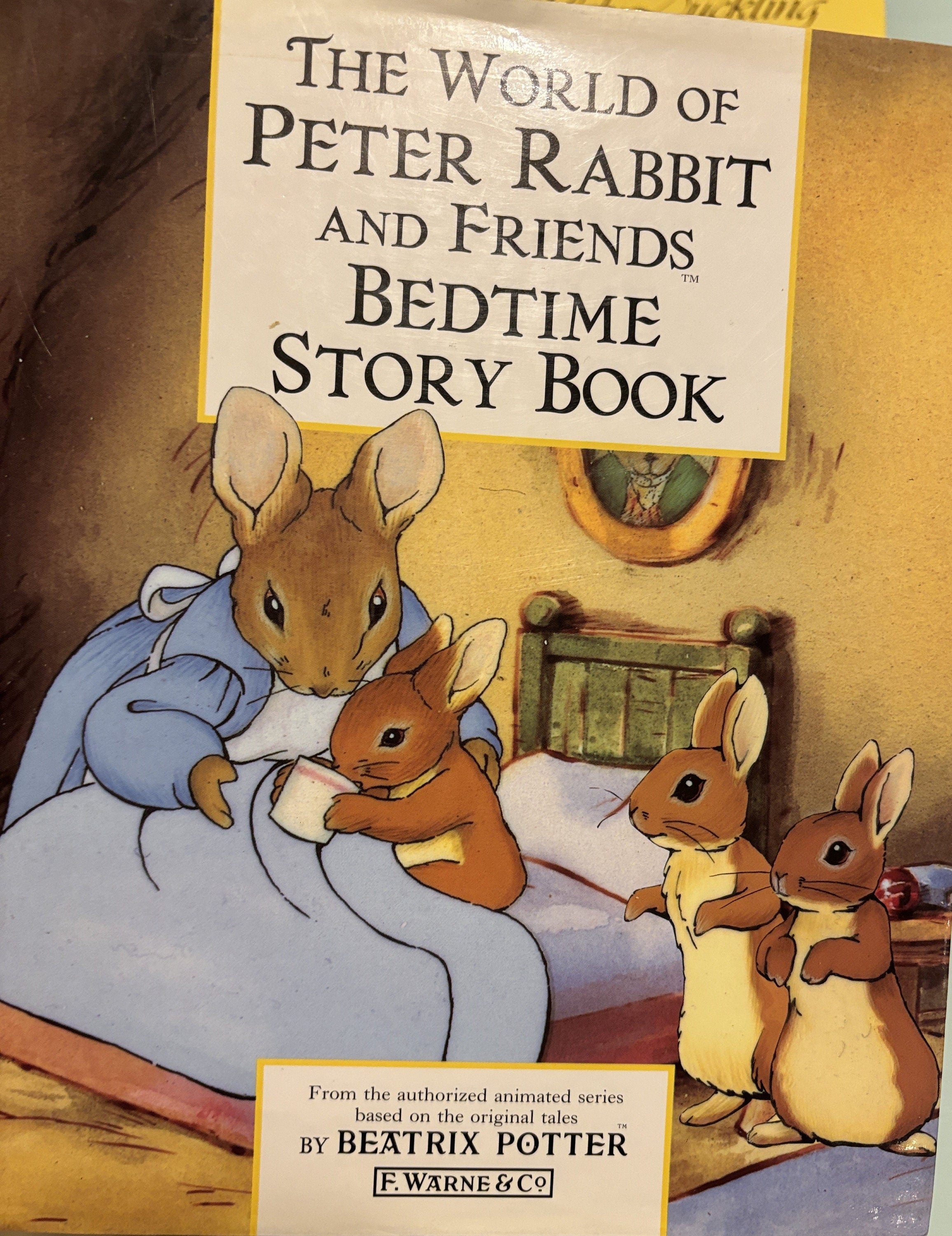 The World of Peter Rabbit and Friends - Bedtime Story Book - Beatrix Potter - 1st Edition 1994