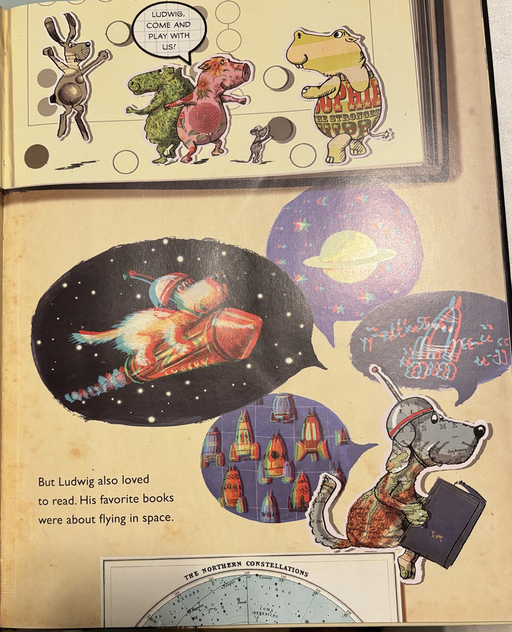 Ludwig The Space Dog - 3-D Goggles Inside - 1st Edition 2017