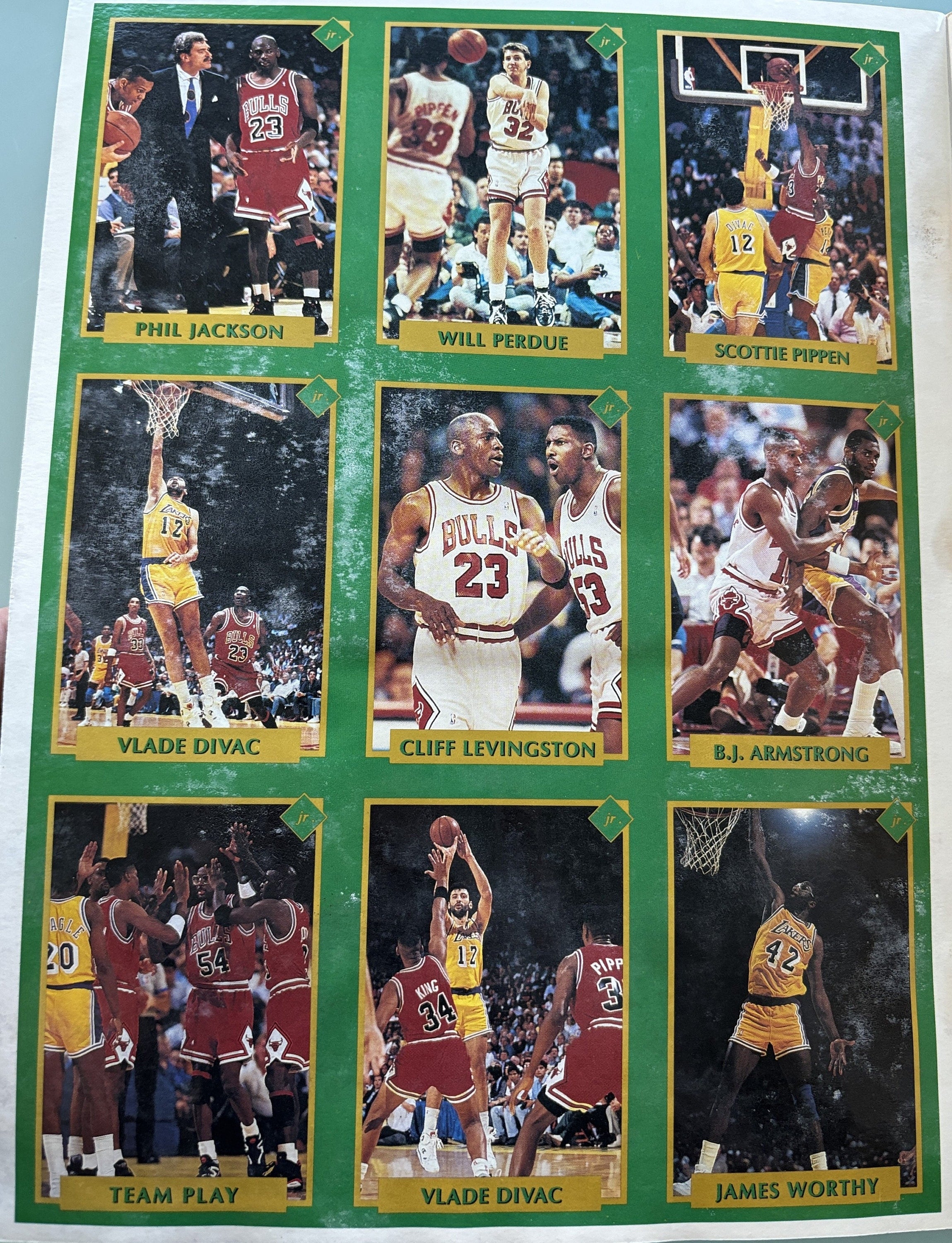 Tuff Stuff Jr. 1991 MBA Playoff Issue
