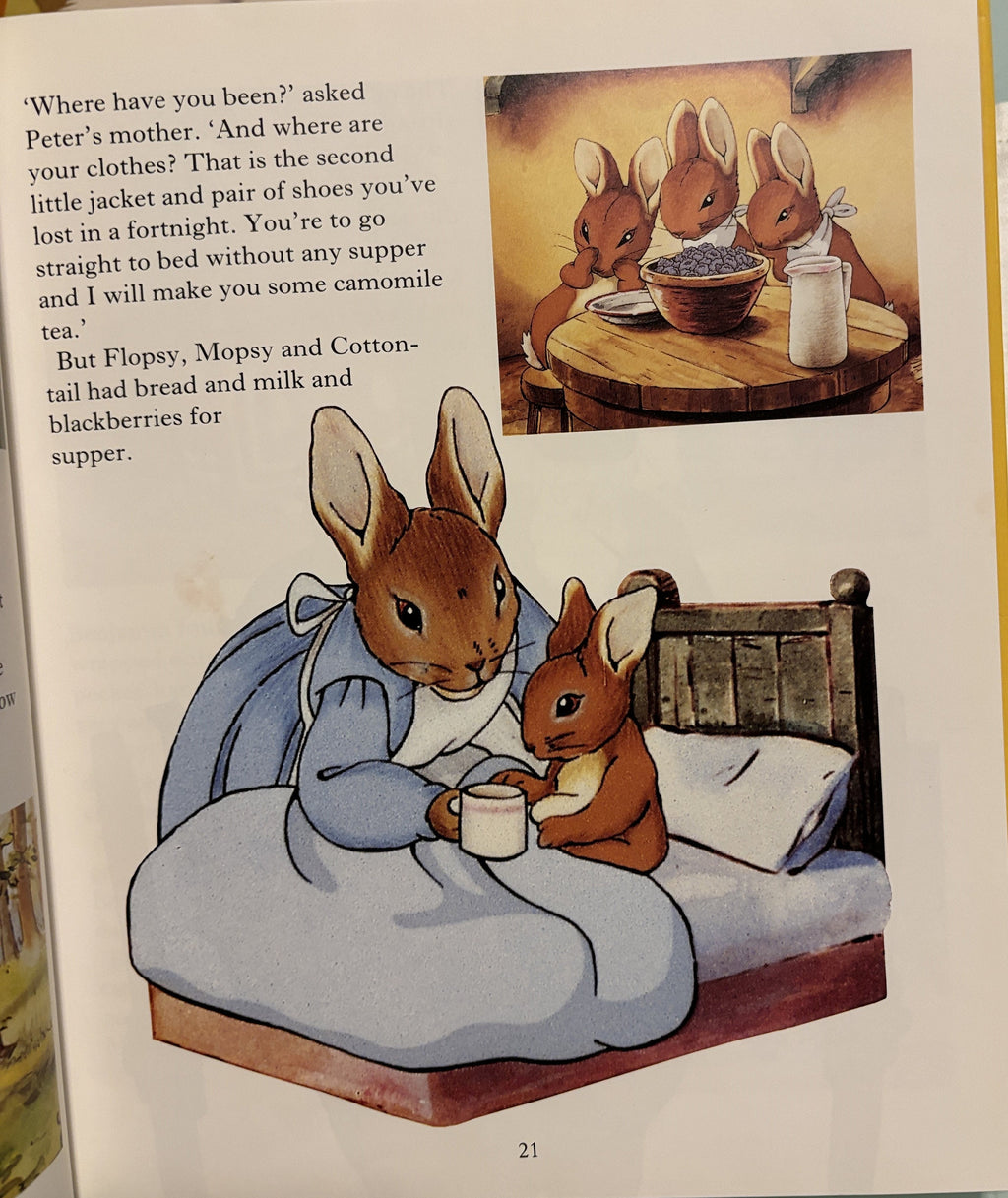 The World of Peter Rabbit and Friends - Bedtime Story Book - Beatrix Potter - 1st Edition 1994