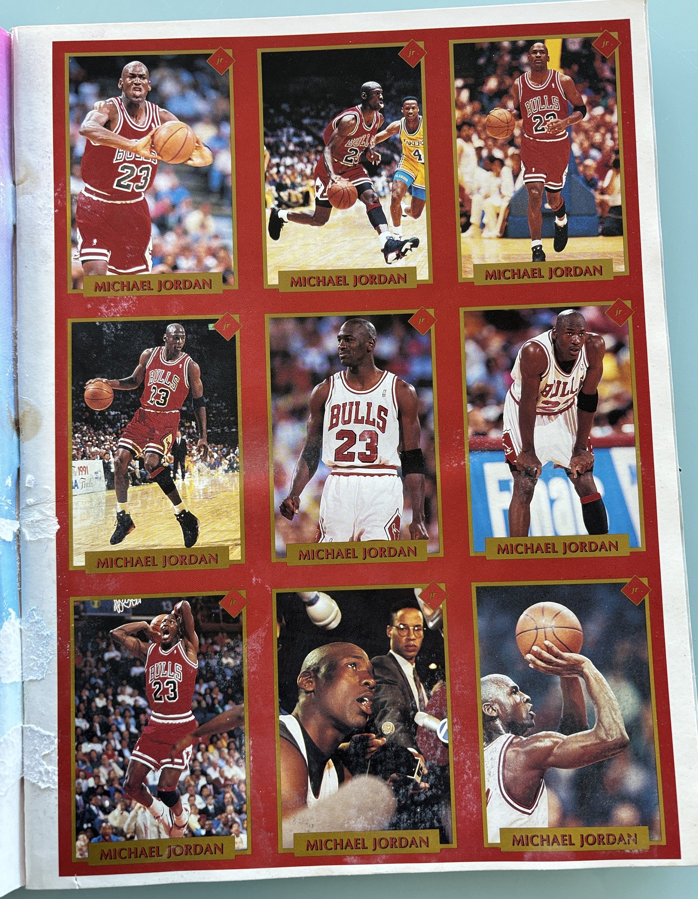 Tuff Stuff Jr. 1991 MBA Playoff Issue