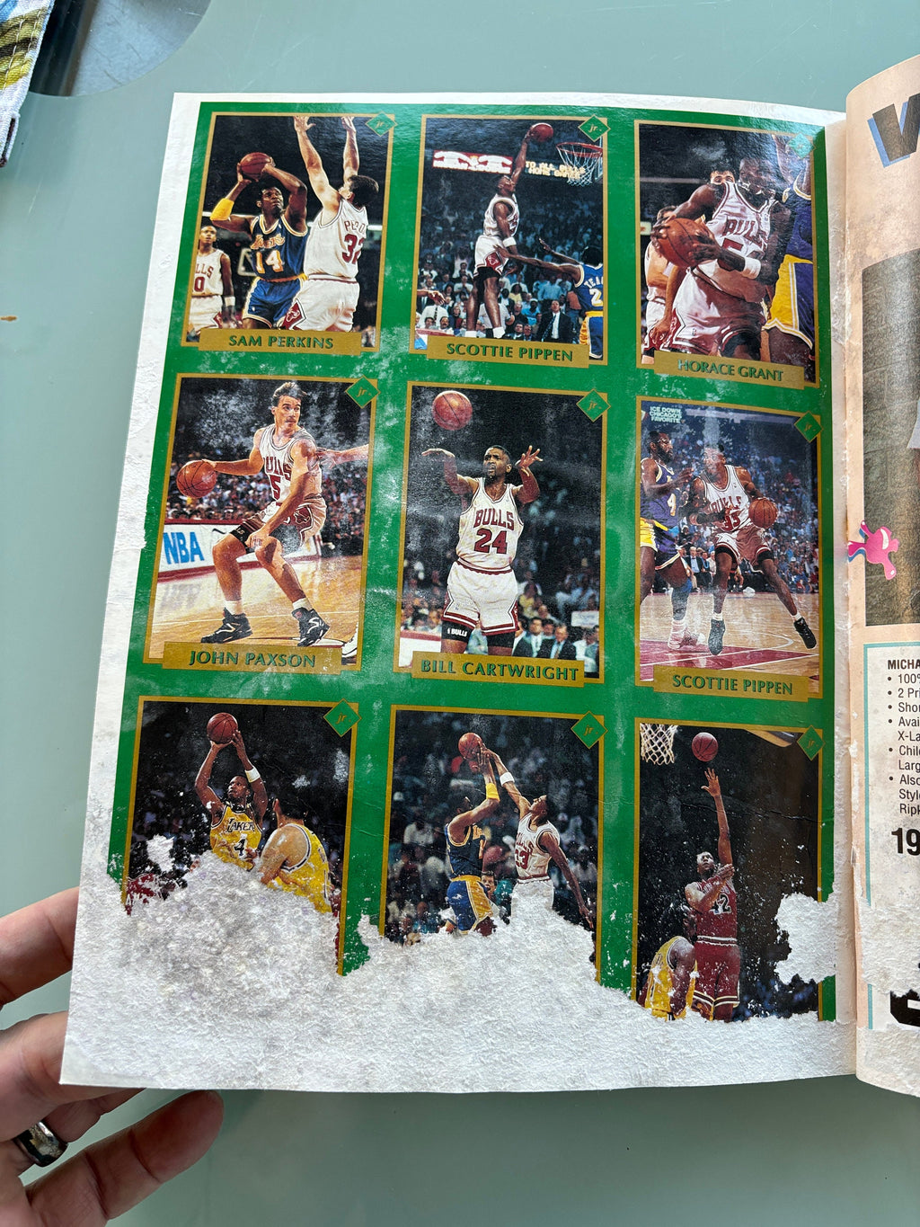 Tuff Stuff Jr. 1991 MBA Playoff Issue