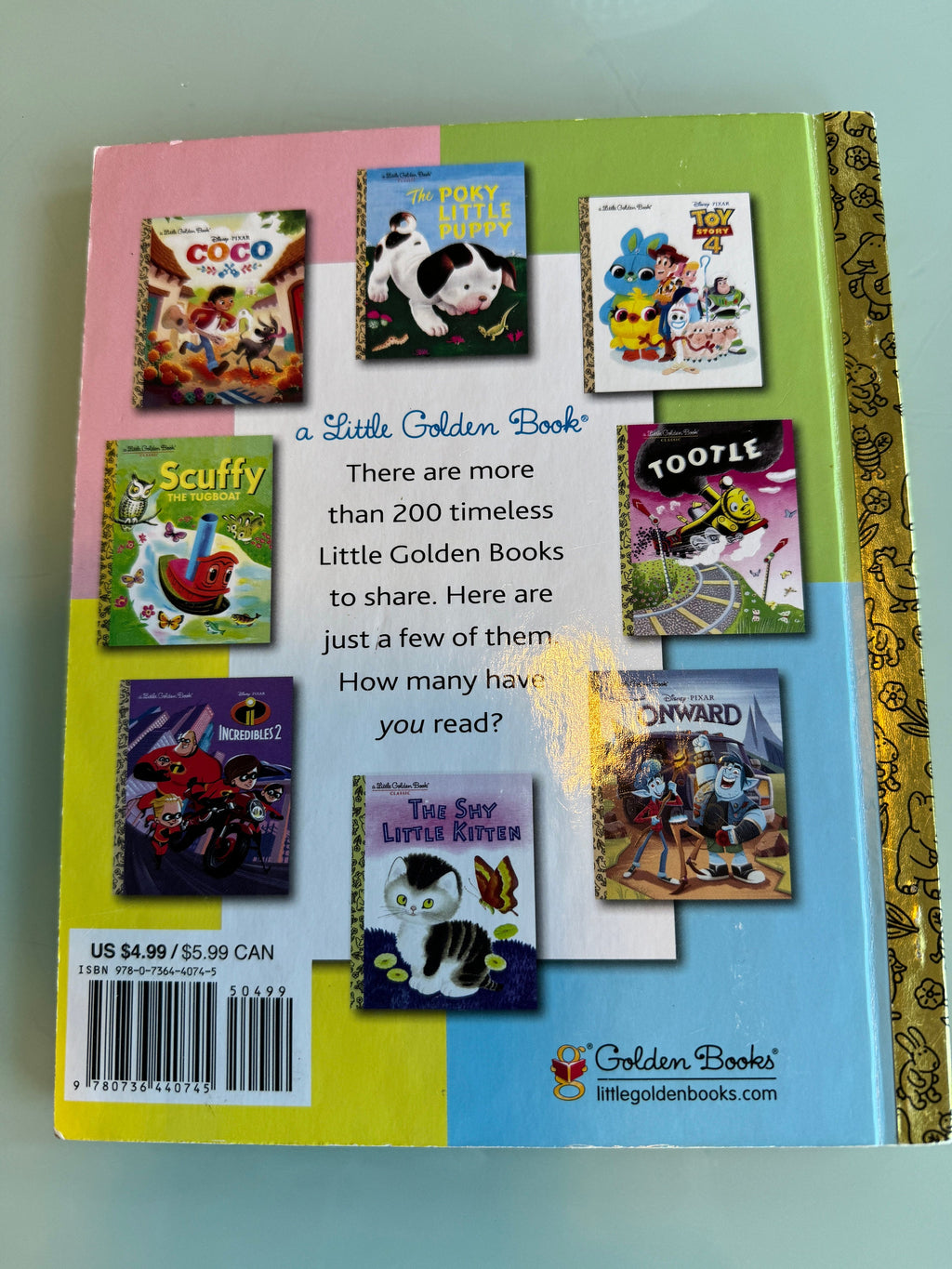 Disney Pixar Soul Little Golden Book, ** First Edition **