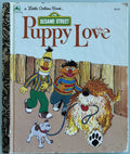 Puppy Love - Sesame Street  Golden Book - 1983