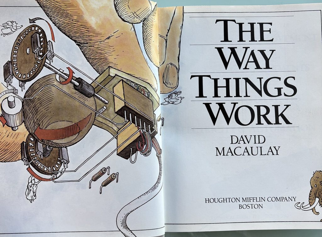 The Way Things Work Book, David Macaulay, 1988 Hardcover